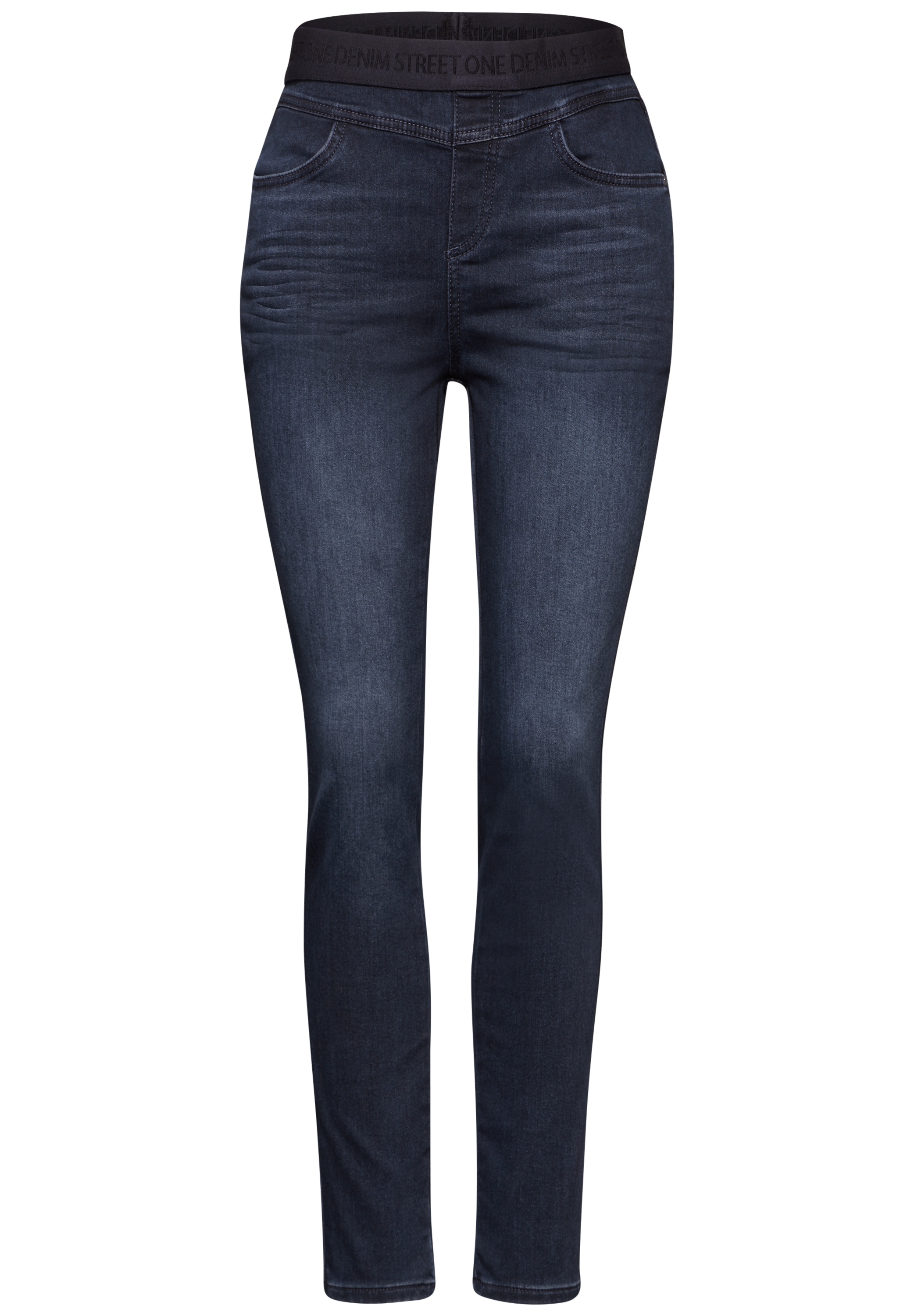 STREET ONE Skinny-fit-Jeans, aus Baumwolle mit Stretchanteil