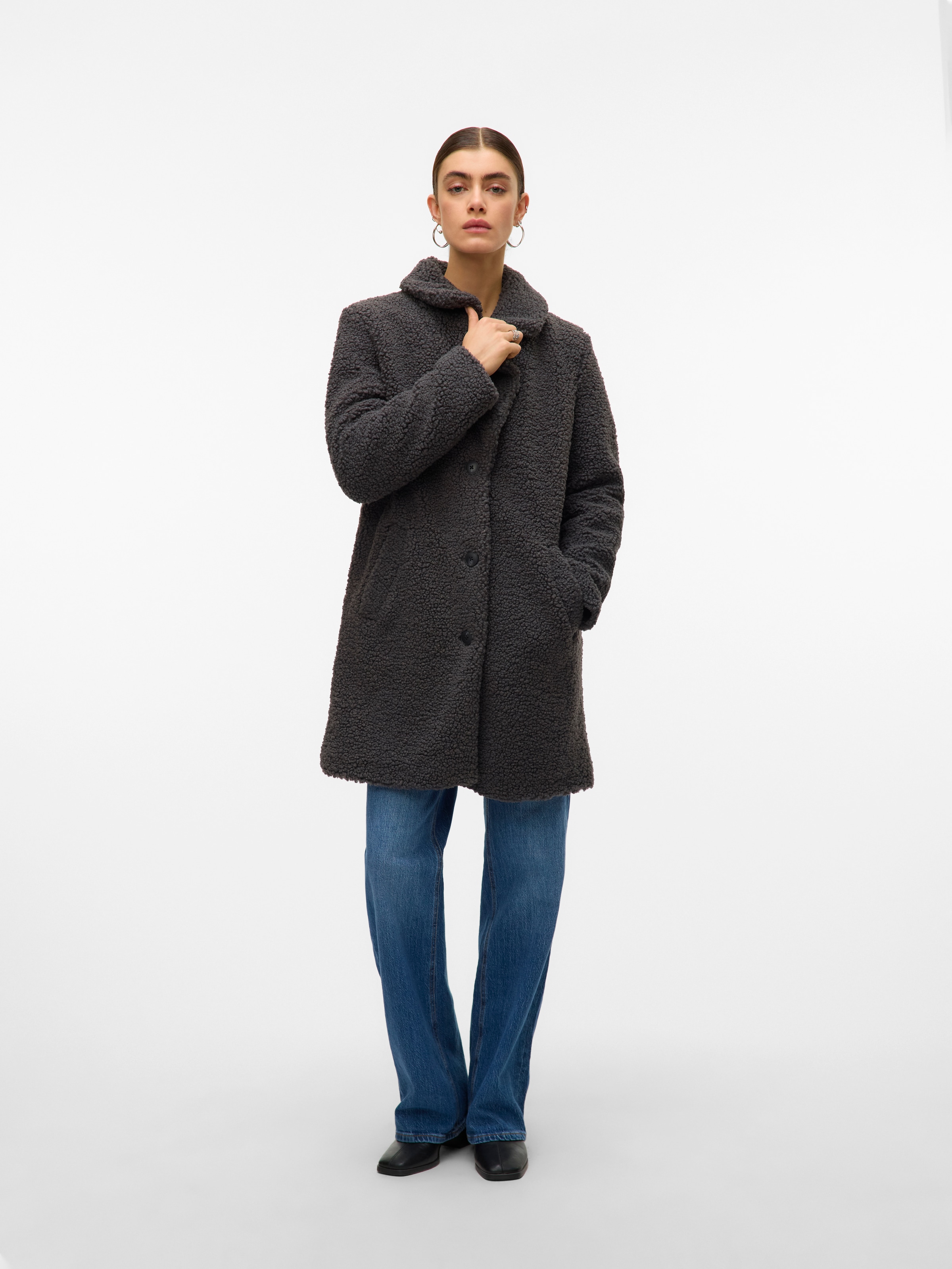 Vero Moda Kurzmantel »VMKYLIE TEDDY COAT GA BOO«