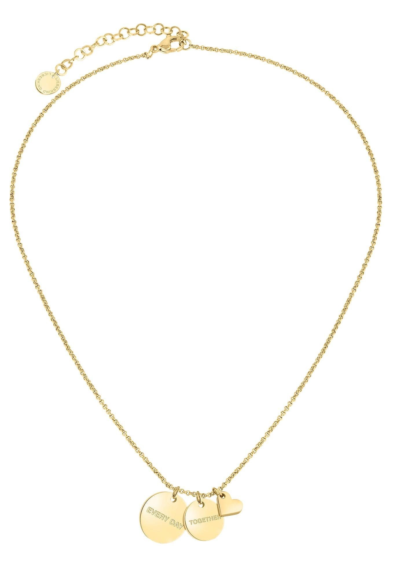 Liebeskind Berlin Kette Mit Anhanger Herz Kreise Lj 0519 N 45 Online Kaufen Baur