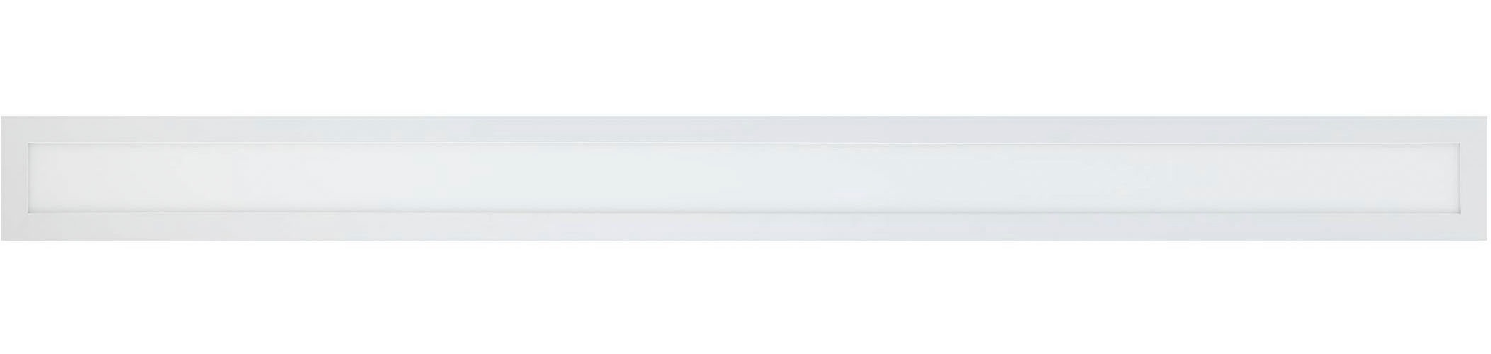 EGLO Deckenleuchte »Salobrena 1 Deckenlampe, LED-Panel, Kunststoff und Aluminium, Lampe« LED-Modul 1 Stk. Neutralweiß LED Panel, Deckenlampe, Deckenbeleuchtung, Küchenlampe 120 x 10 cm