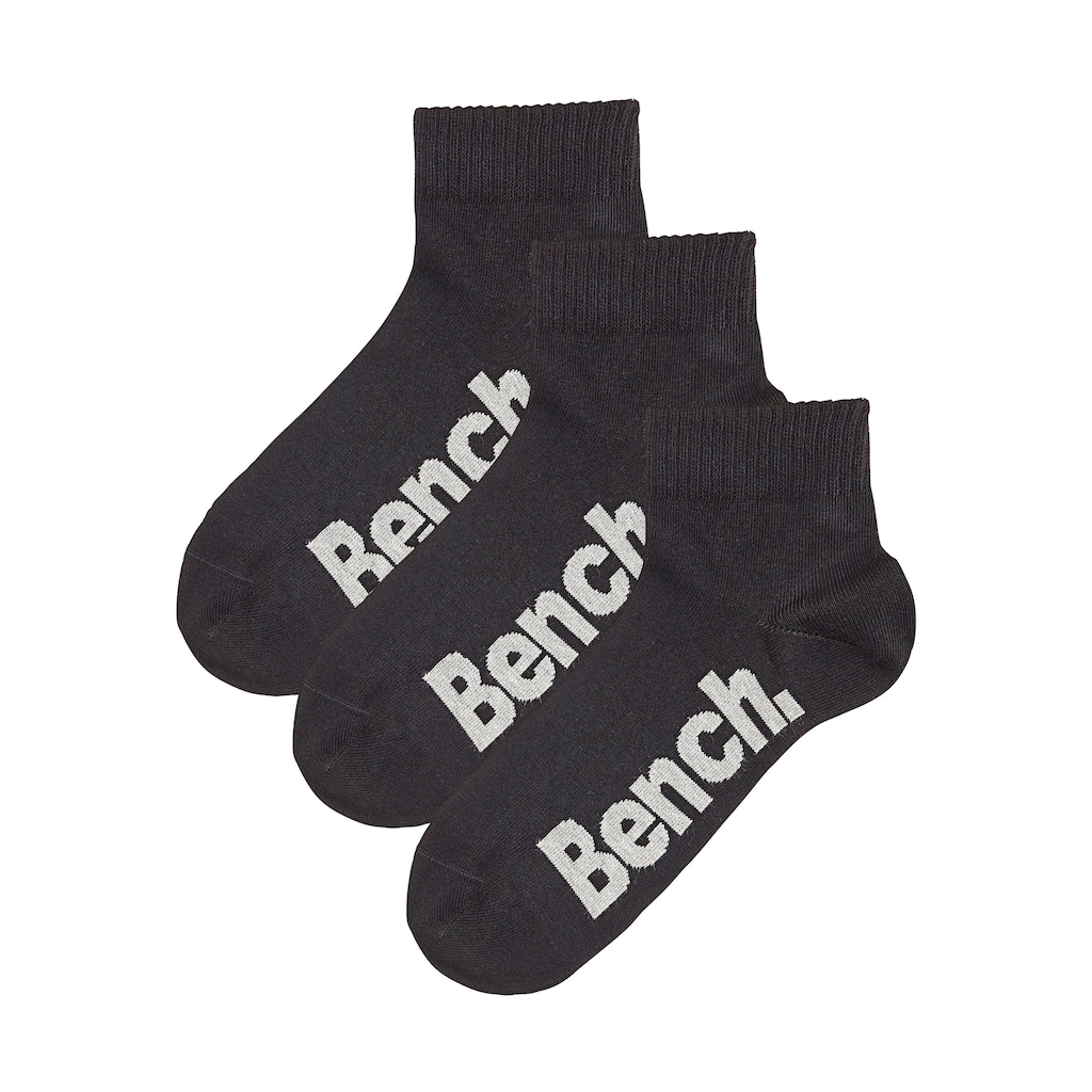 Bench. Kurzsocken, (Set, 3 Paar)