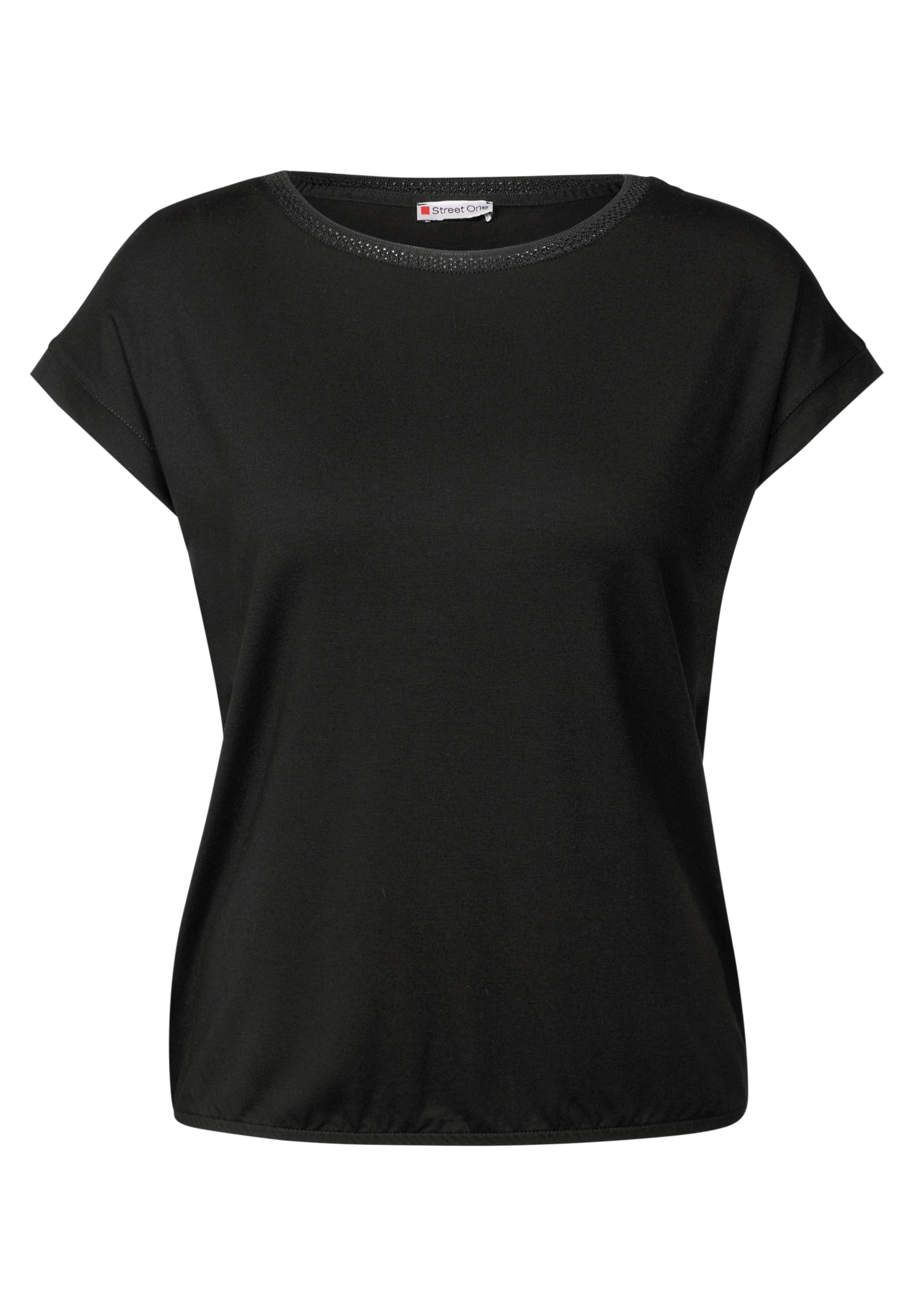 STREET ONE T-Shirt, mit U-Boot-Ausschnitt