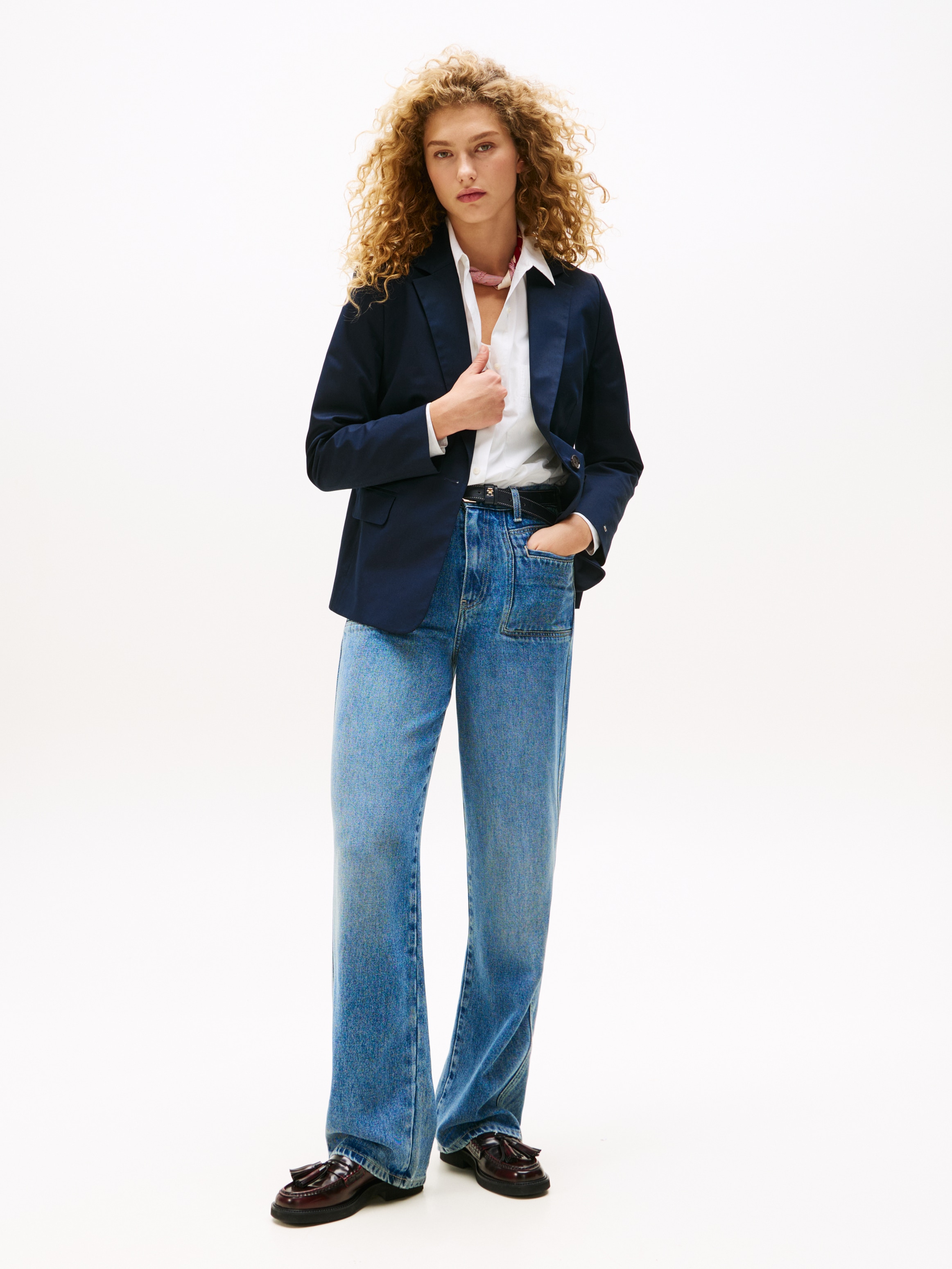 Tommy Hilfiger Kurzblazer »COTTON SLIM BLAZER«