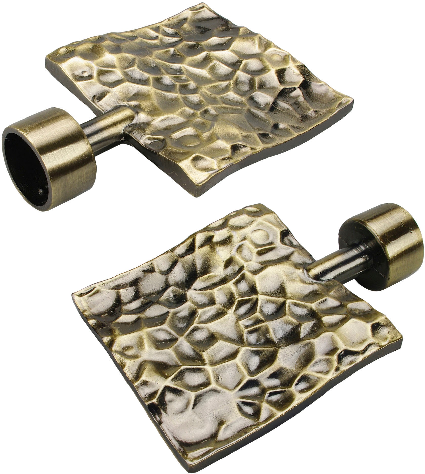 Liedeco Gardinenstange »Innenlaufgarnitur 20 mm Blues Johnny«, 1 läufig-läufig, Fixmaß, Gardinenstange Komplett
