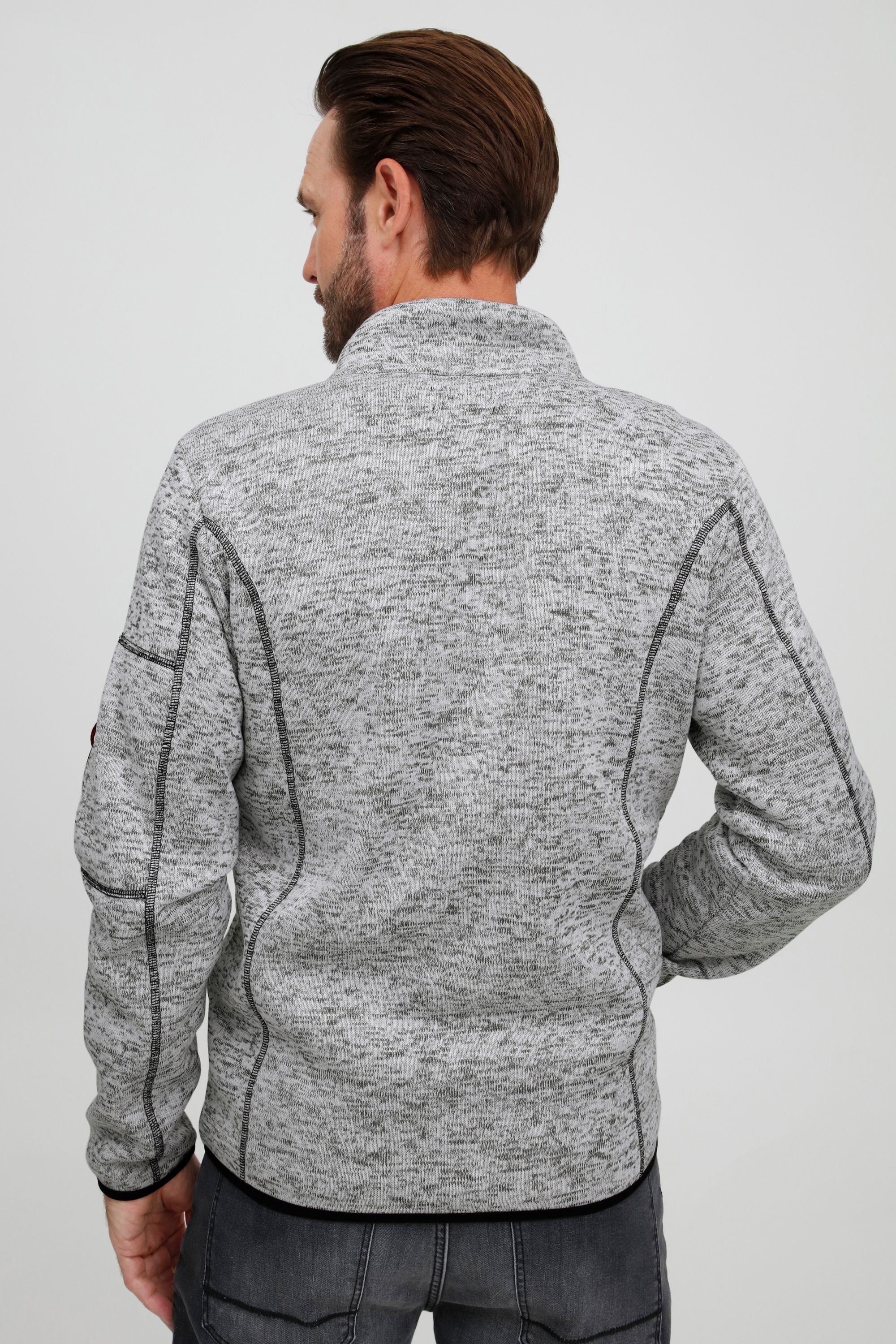 FQ1924 Fleecejacke »Fleecejacke FQBikker«, ohne Kapuze