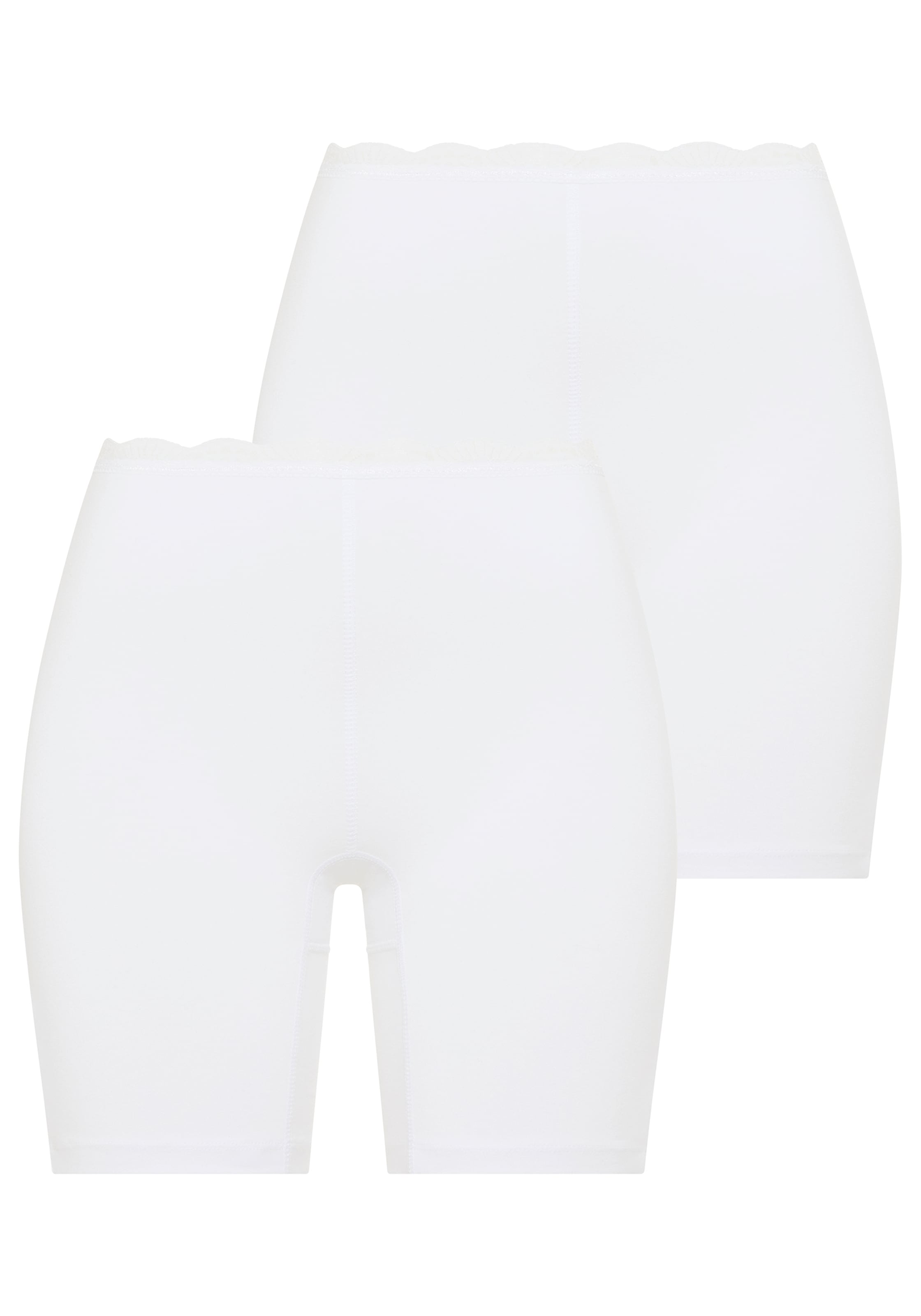 YSABEL MORA Lange Unterhose "BASIC COLLECTION COTTON WITH LACE" 2er Pack, a günstig online kaufen