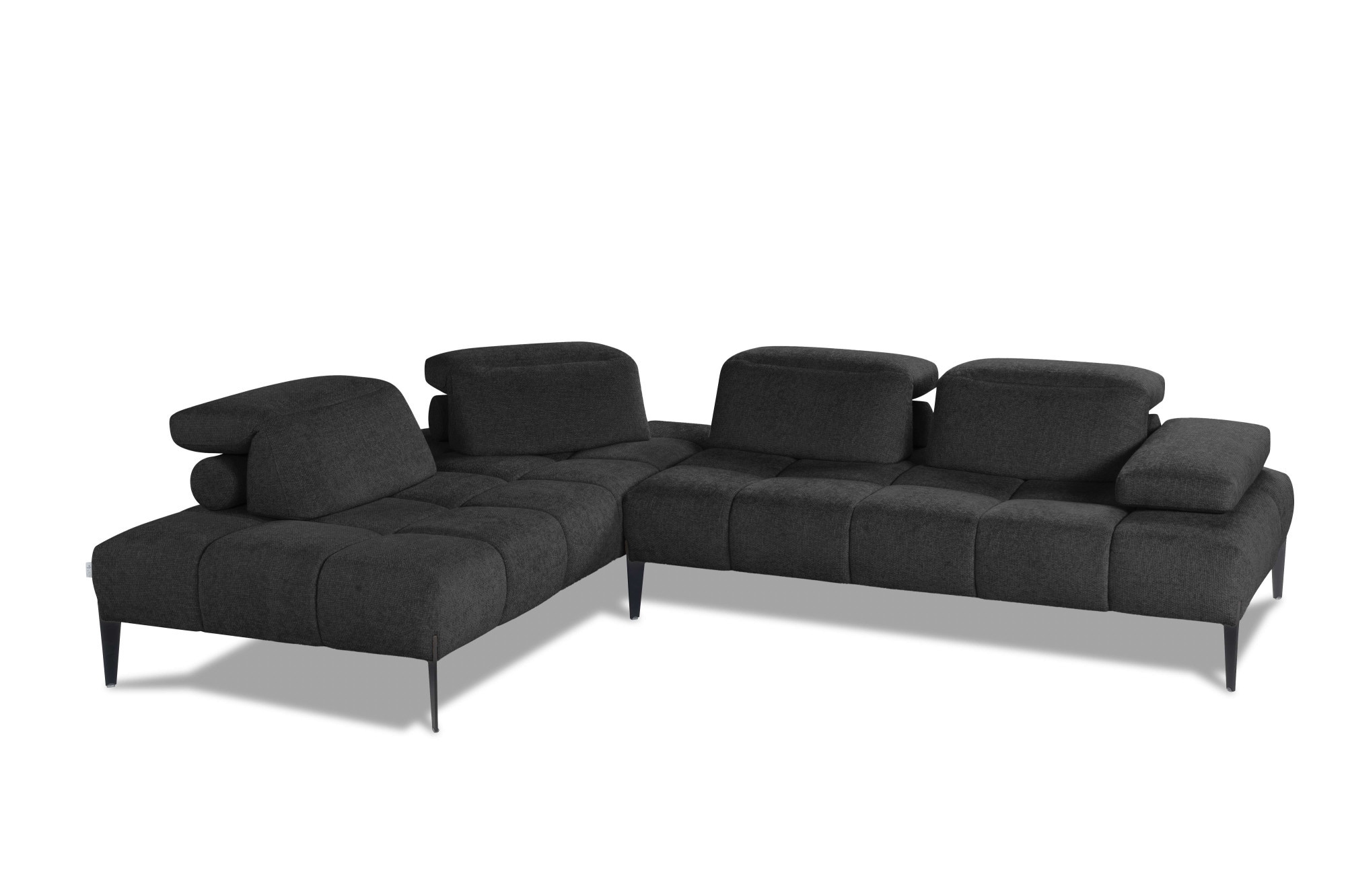 CALIA ITALIA Ecksofa "Skyline, Made in Italy, Design-Sofa, L-Form, mit Sitz günstig online kaufen