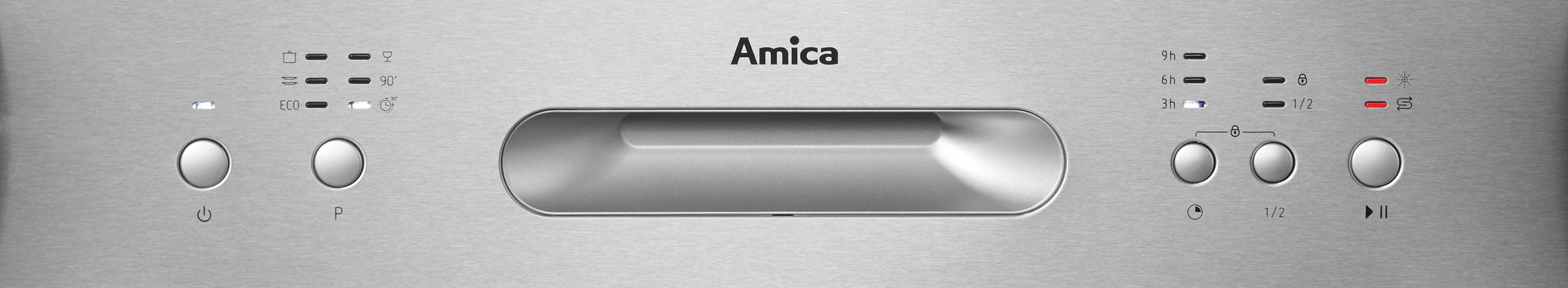 Amica Standgeschirrspüler »GSP 14755-1 E«, GSP 14755-1 E, 14 Maßgedecke, Energiesparfunktion ECO