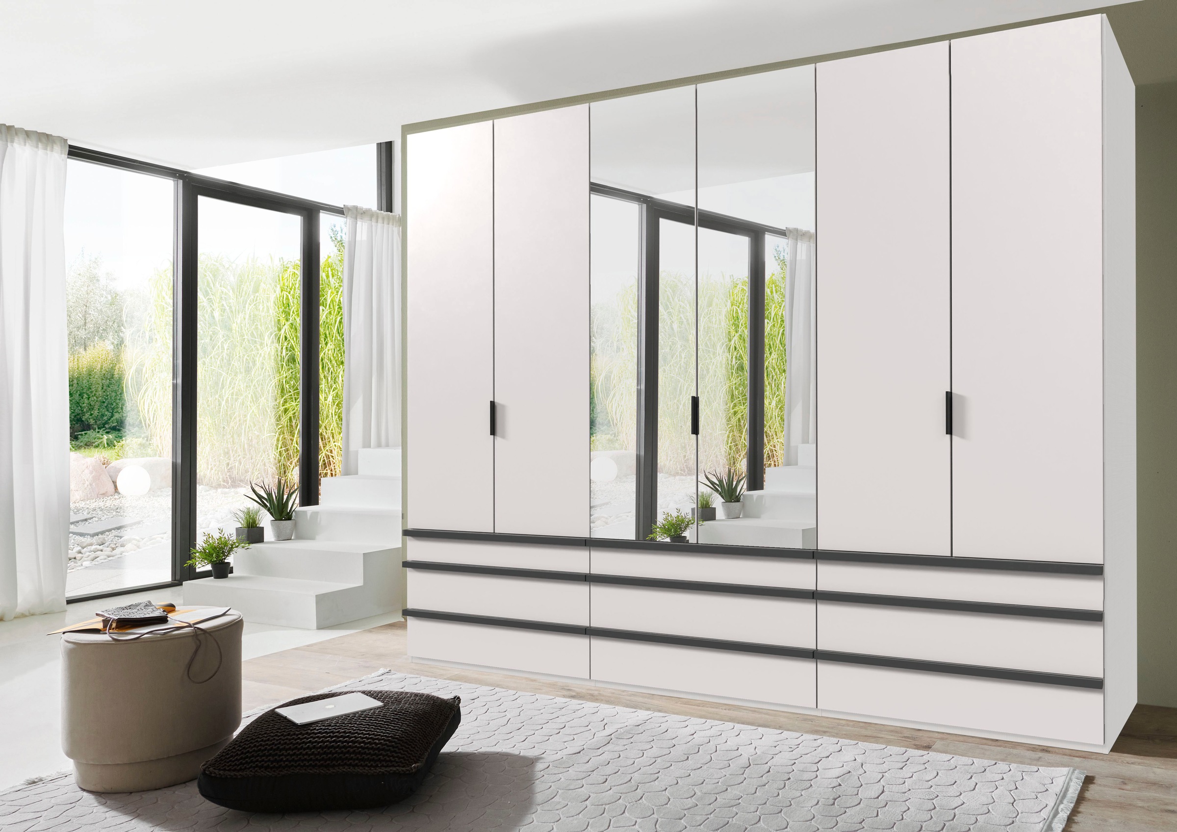 Wimex Falttürenschrank "Oxford by fresh to go, in der Breite 300cm, in 2 Hö günstig online kaufen