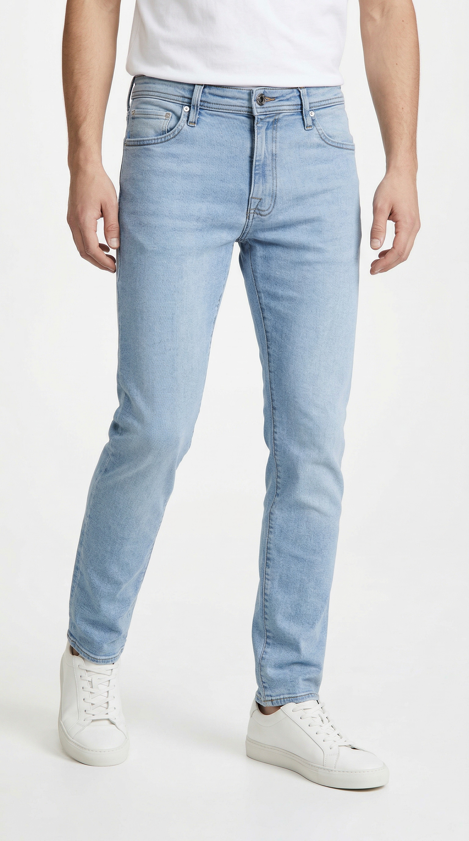 Jack & Jones Slim-fit-Jeans "JJIGLENN JJFELIX AM 446 NOOS" mit schmaler Bei günstig online kaufen