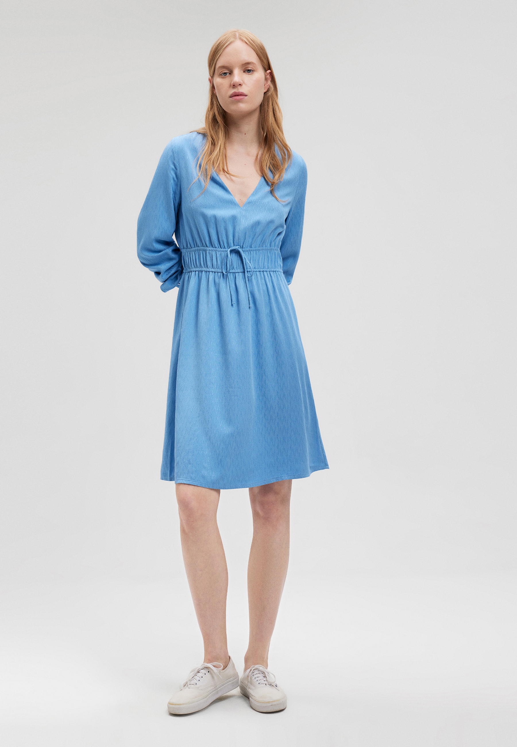 Minikleid »MINI WOVEN DRESS«, Kleid kurz