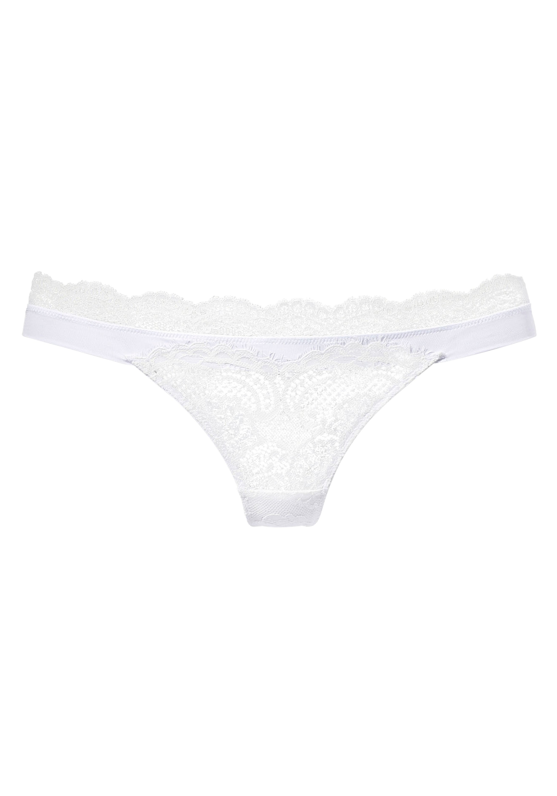 LASCANA String »Valentina«, aus dezent transparenter Spitze