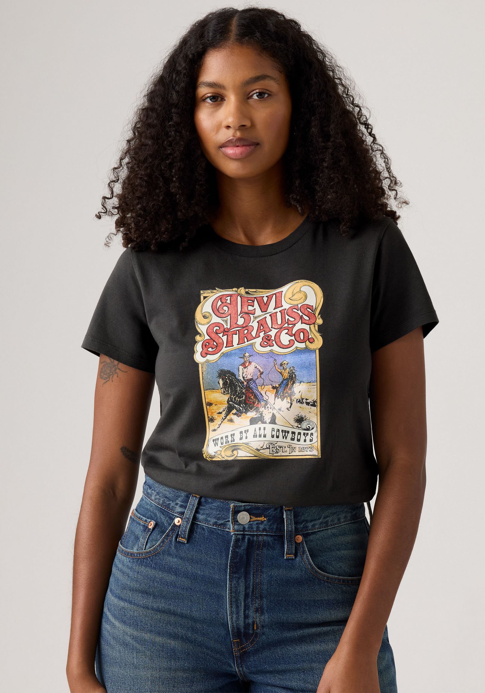 Levis T-Shirt "LV T-Shirt THE PERFECT TEE NEUTRALS" günstig online kaufen