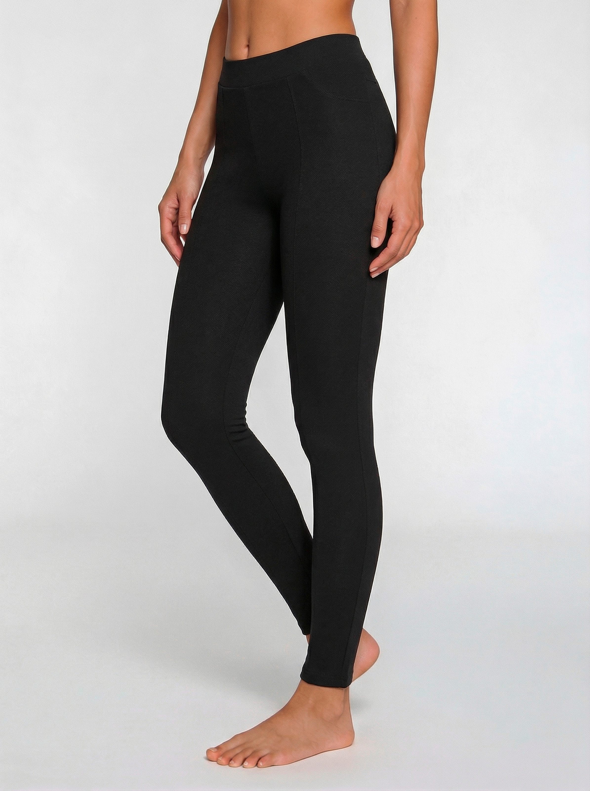 LASCANA Leggings "Jeggings" mit kleiner Biese vorne am Bein