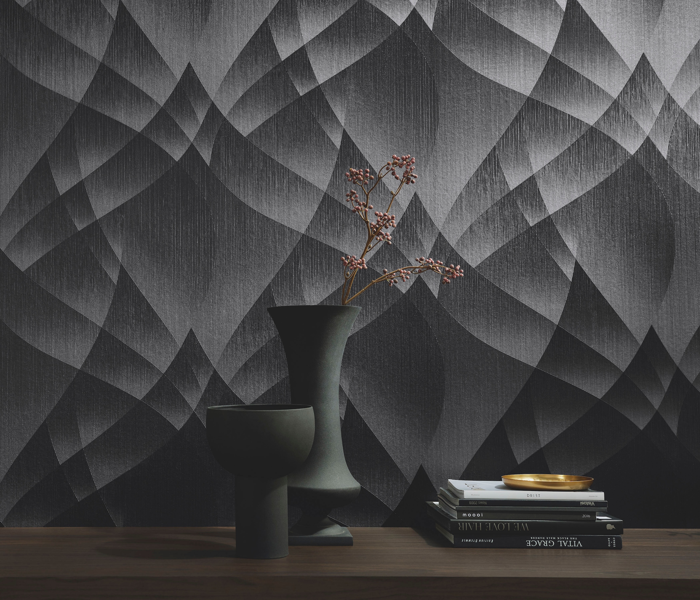Fashion for walls Vliestapete "Lumina" geometrisch geprägt Phthalate frei