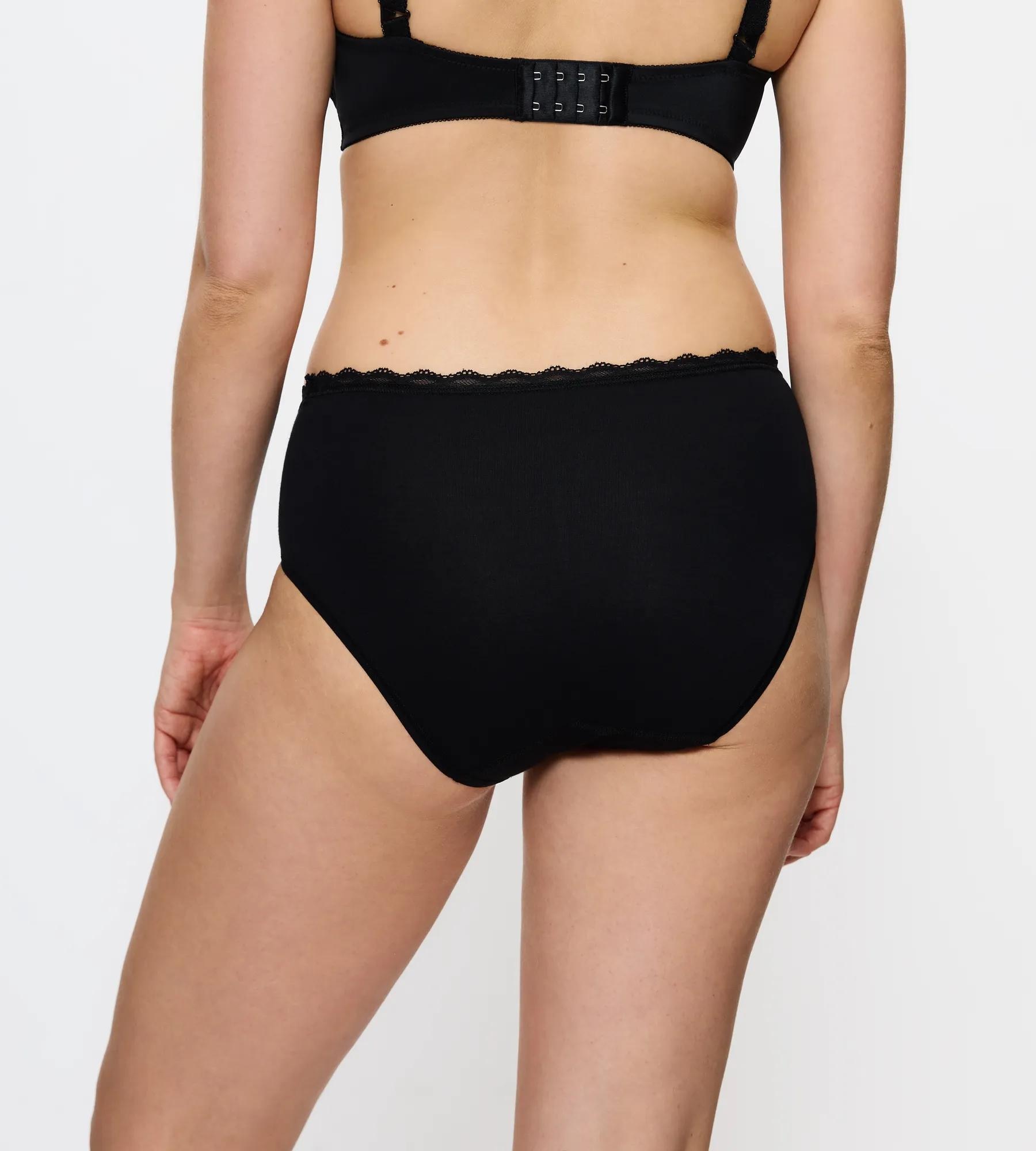 Triumph Midislip »Feel Of Cotton« weich, ohne Seitennaht, schmales Spitzenband