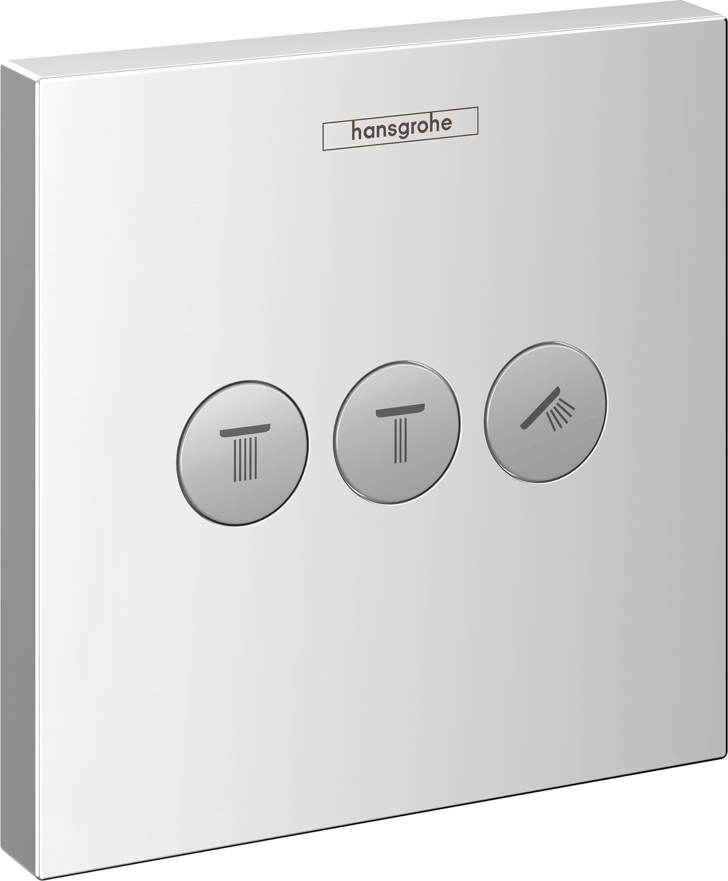 hansgrohe UP-Ventil-Oberbau »ShowerSelect S«, Unterputz für 3 Funktionen, chrom