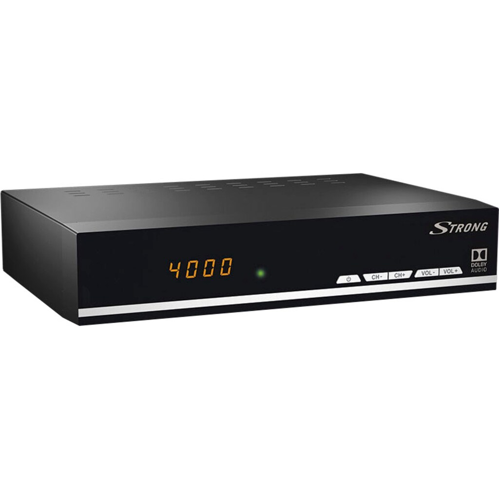 Strong Satellitenreceiver »SRT 7007 HDTV-«, (LAN (Ethernet) Automatischer Sendersuchlauf-EPG (elektronische Programmzeitschrift)-Timer-Time-Shift-Videotext-Kindersicherung-Videotextuntertitel)