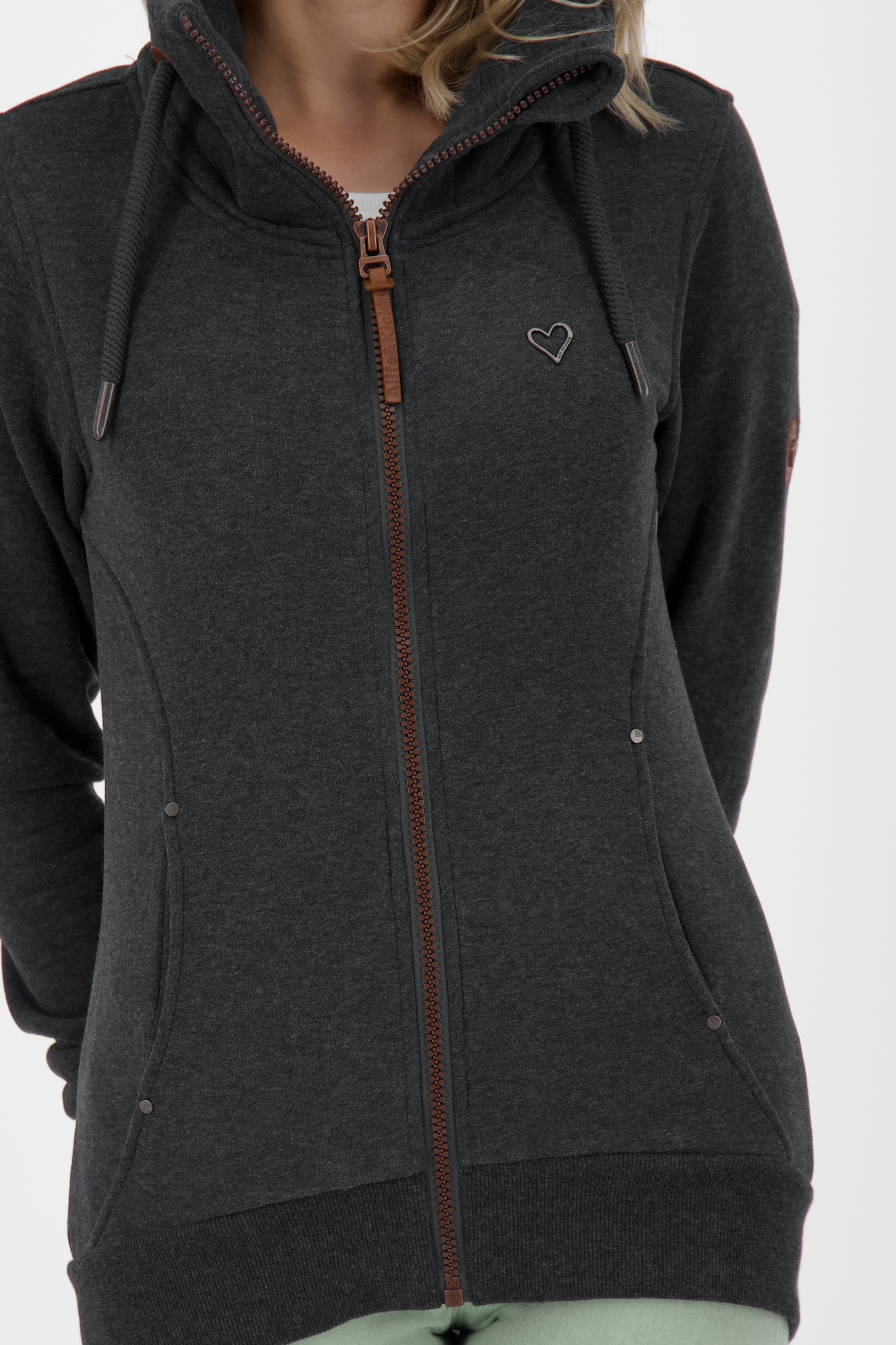 Alife & Kickin Kapuzensweatjacke »Damen VivianAK A«