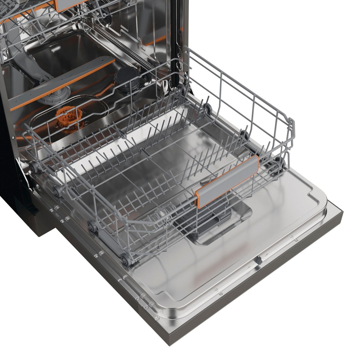 GORENJE Standgeschirrspüler »GS673A96X« 9,4 l 16 Maßgedecke TotalDry - automatische Türöffnung