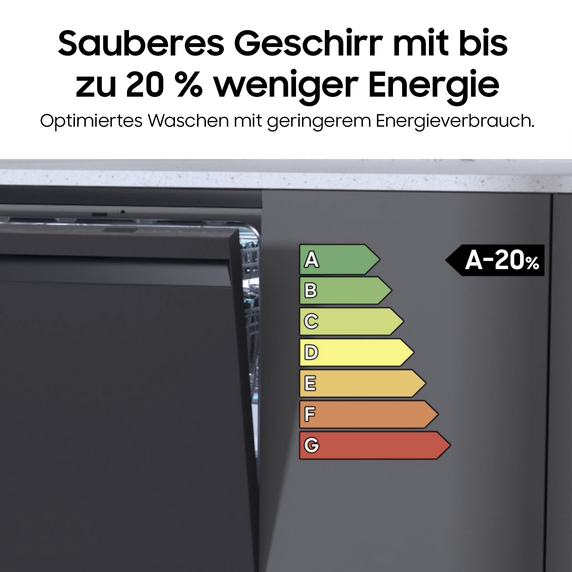 Samsung vollintegrierbarer Geschirrspüler »DW80H77H3B0U1«