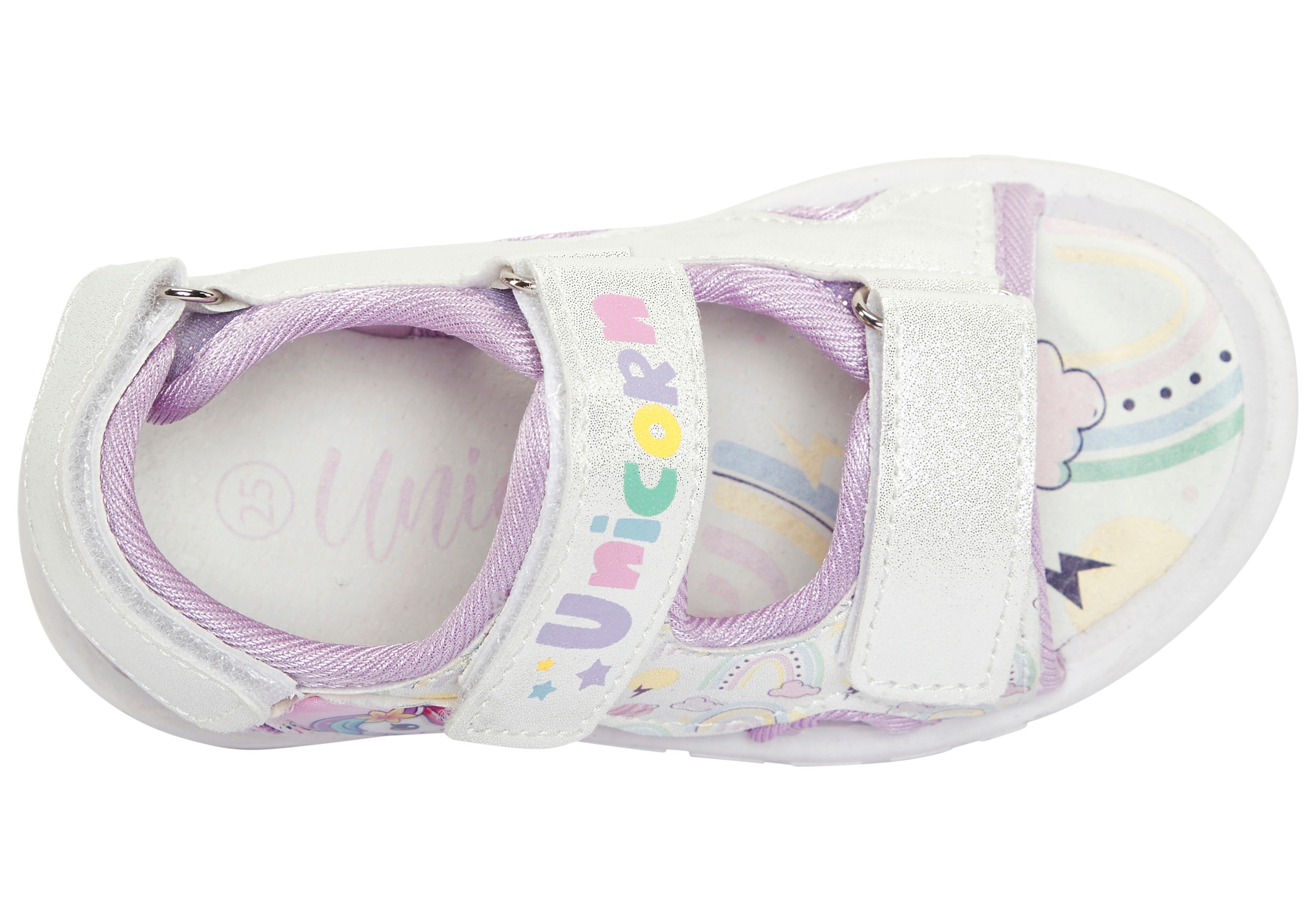 Disney Unicorn Sandal Lilac 26 3
