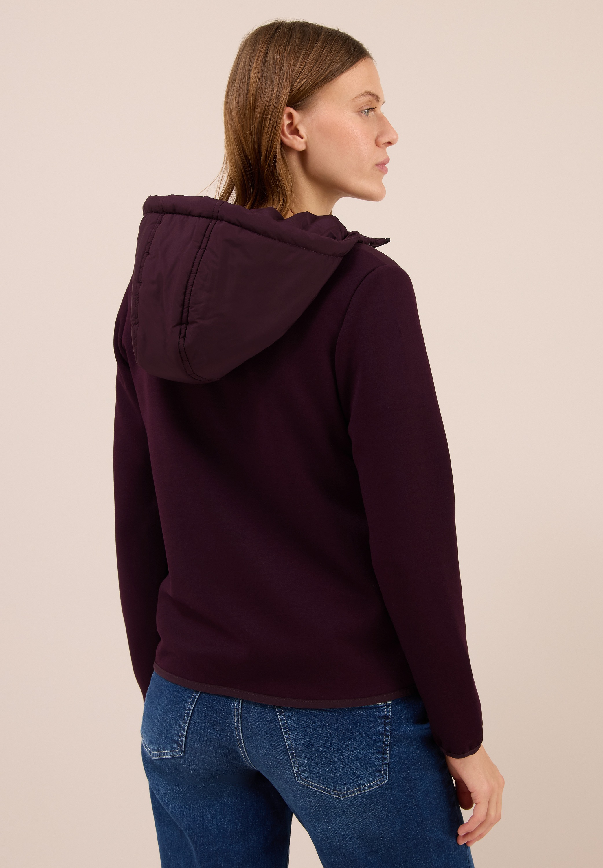 Cecil Steppjacke, mit Kapuze, aus softem Materialmix günstig online kaufen