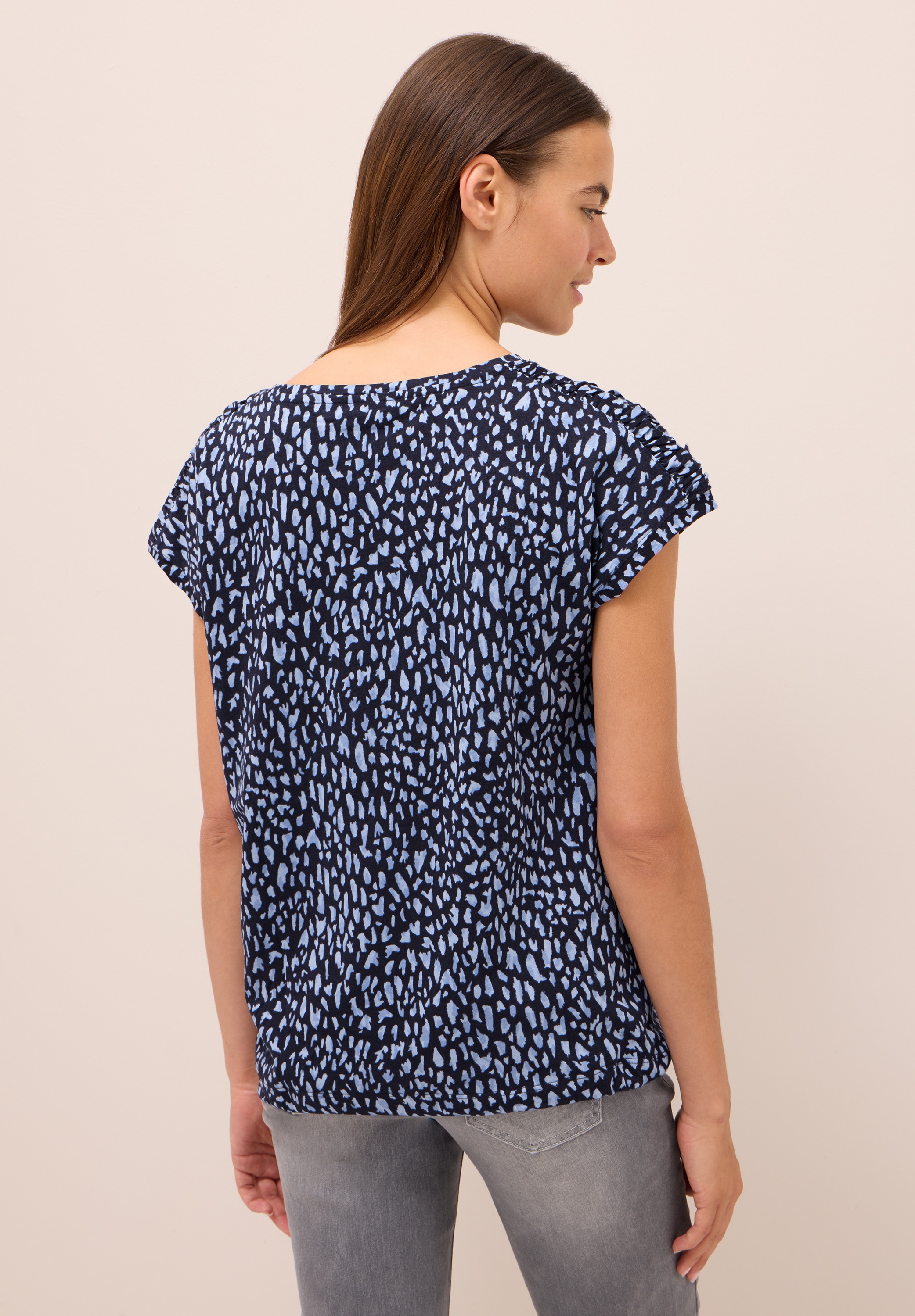 Cecil T-Shirt, im soften Baumwoll-Mix