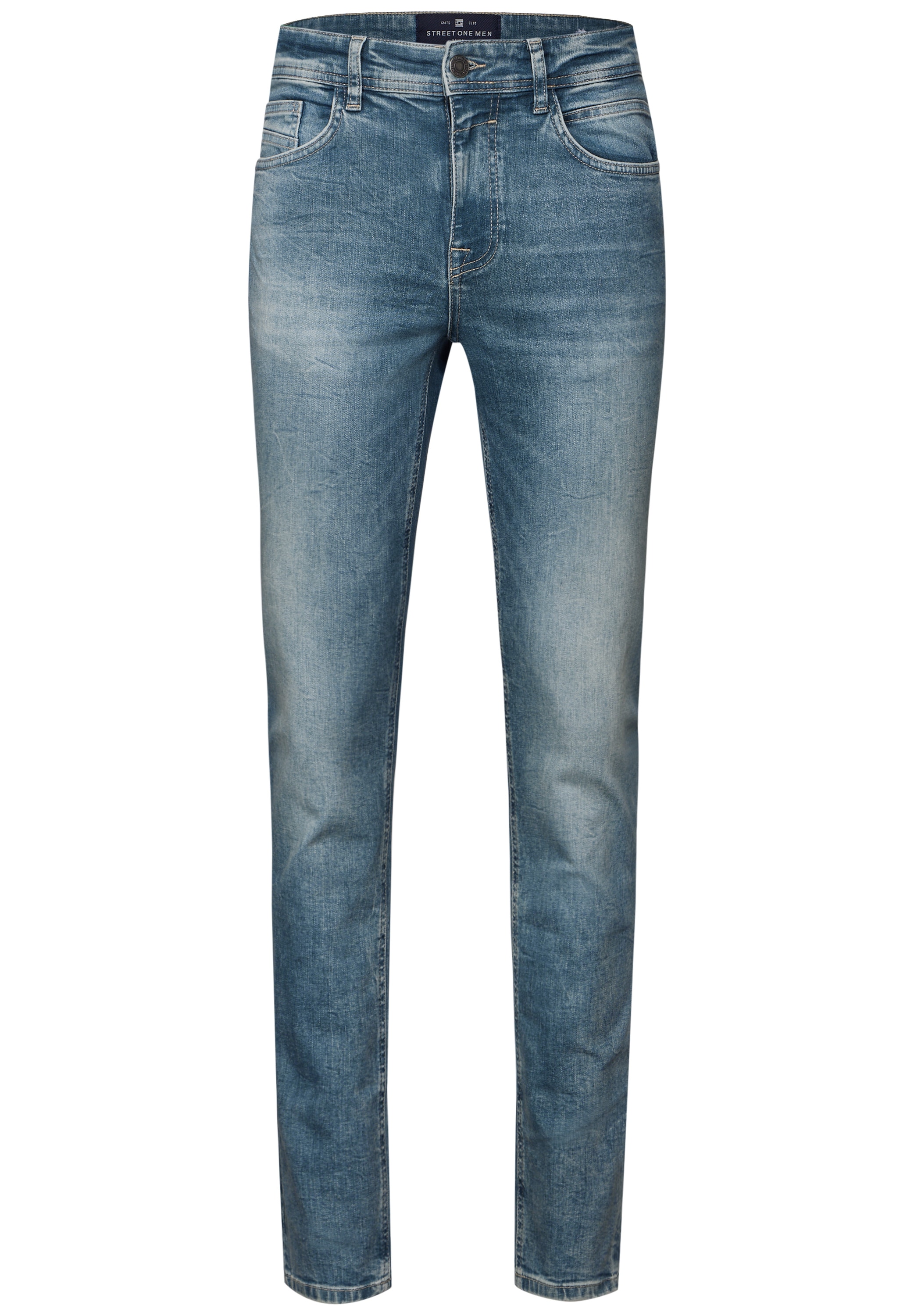STREET ONE MEN Slim-fit-Jeans, 5-Pocket-Style