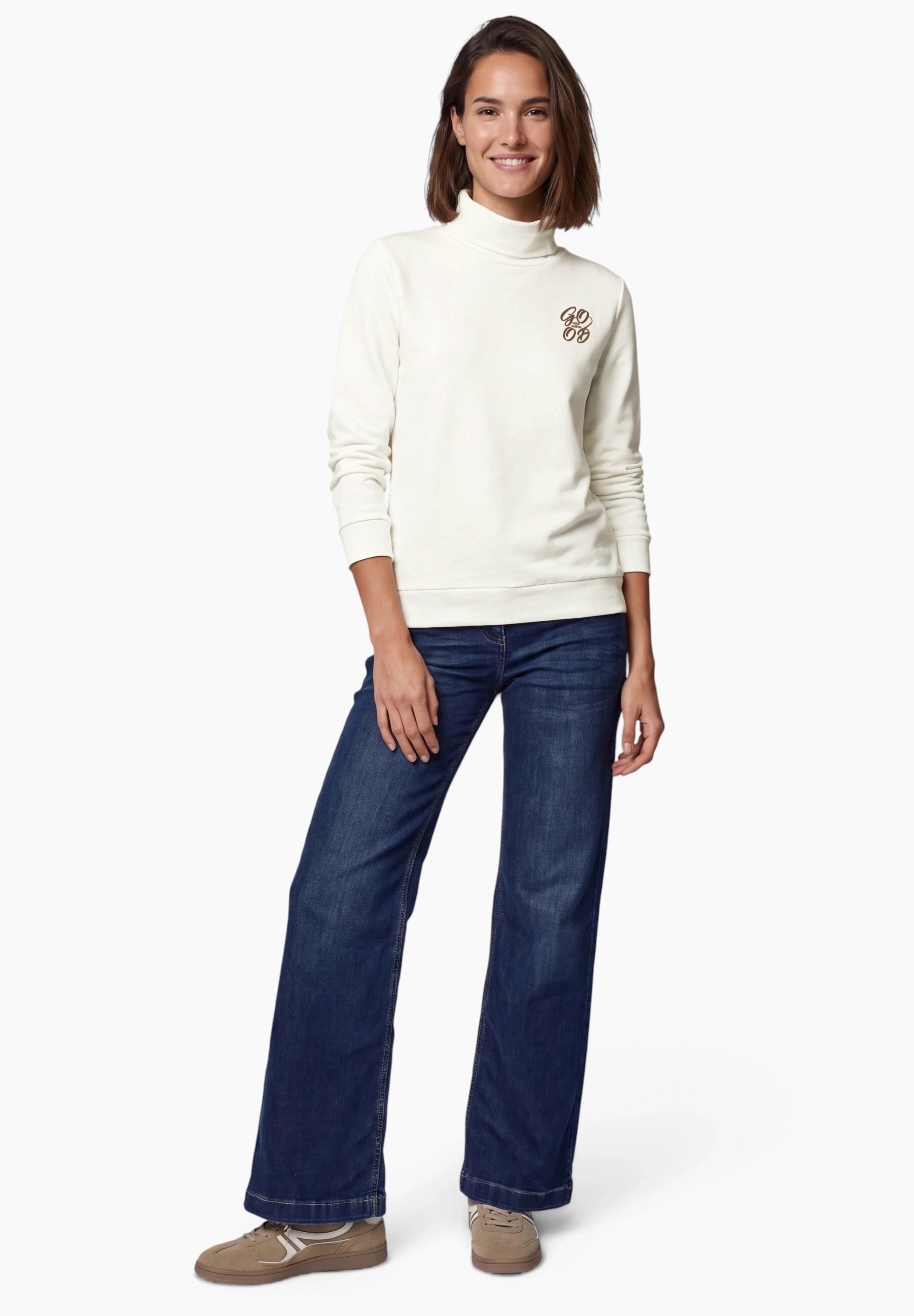 Cecil Langarmshirt mit Turtleneck