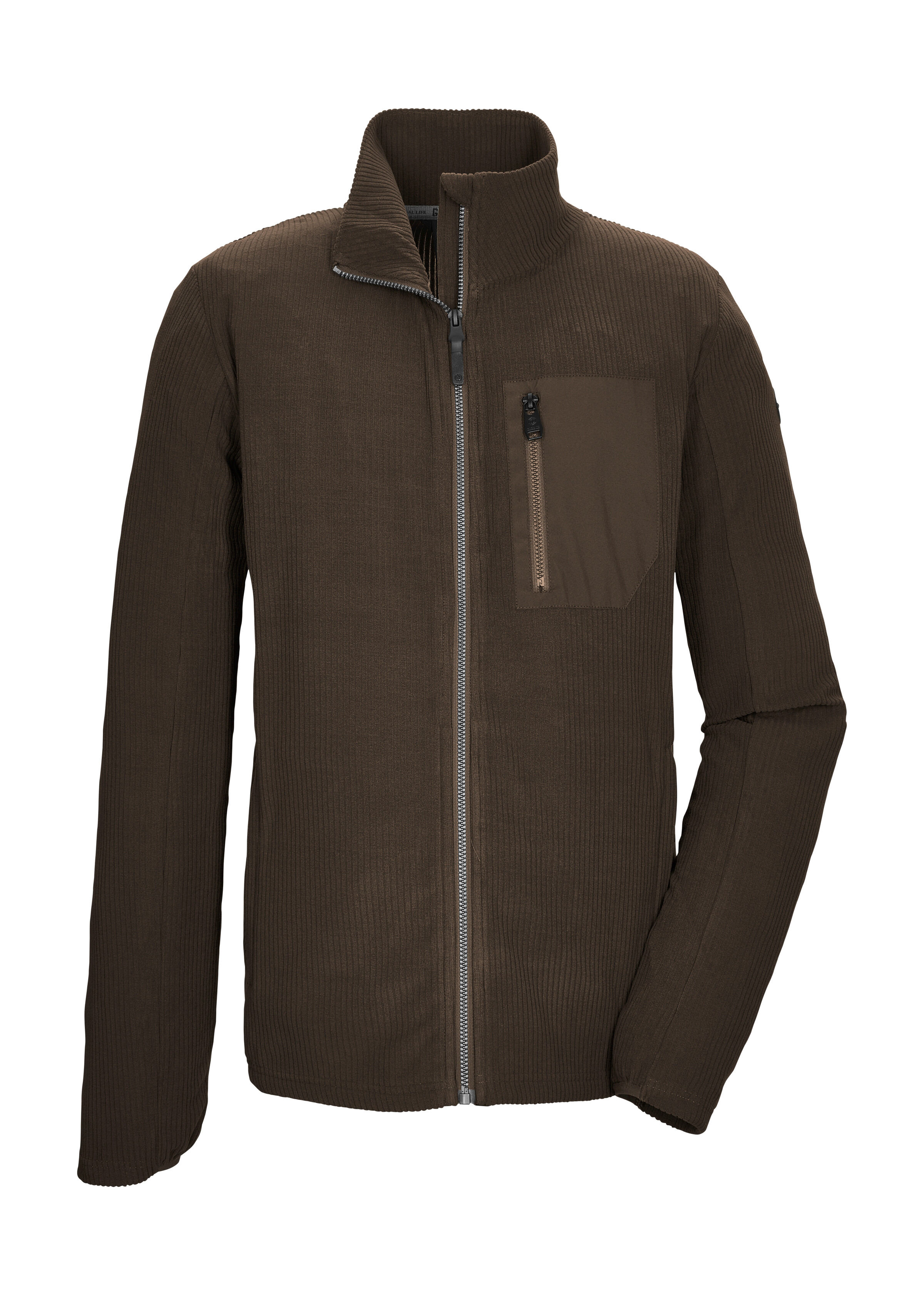 G.I.G.A. DX by killtec Fleecejacke "GW 4 MN KNTFLC JCKT" Leichte Strickfleecejacke, elastisch, 3 Taschen, Kinnschutz