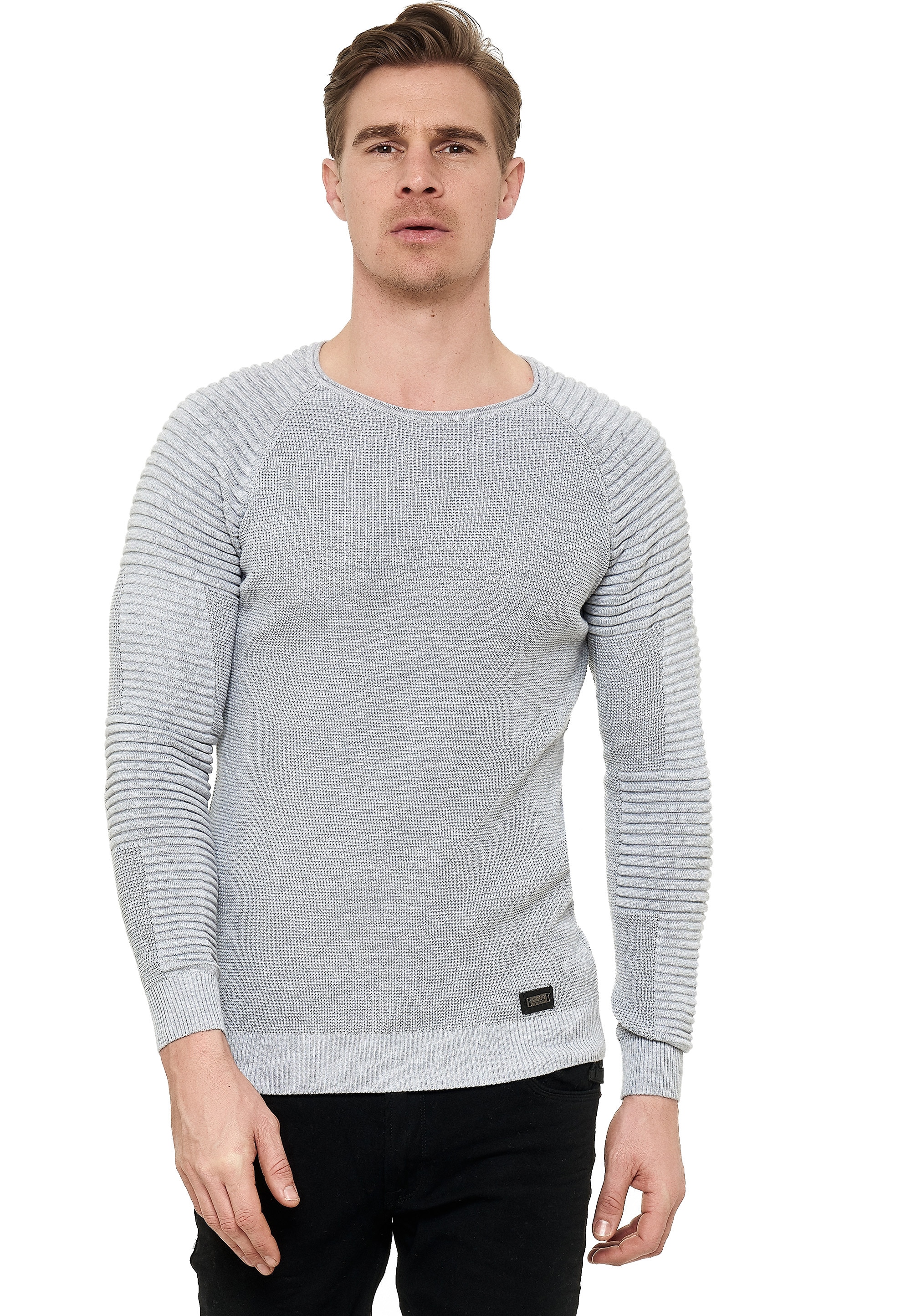 Rusty Neal Strickpullover, mit modernem Rundhalsausschnitt günstig online kaufen