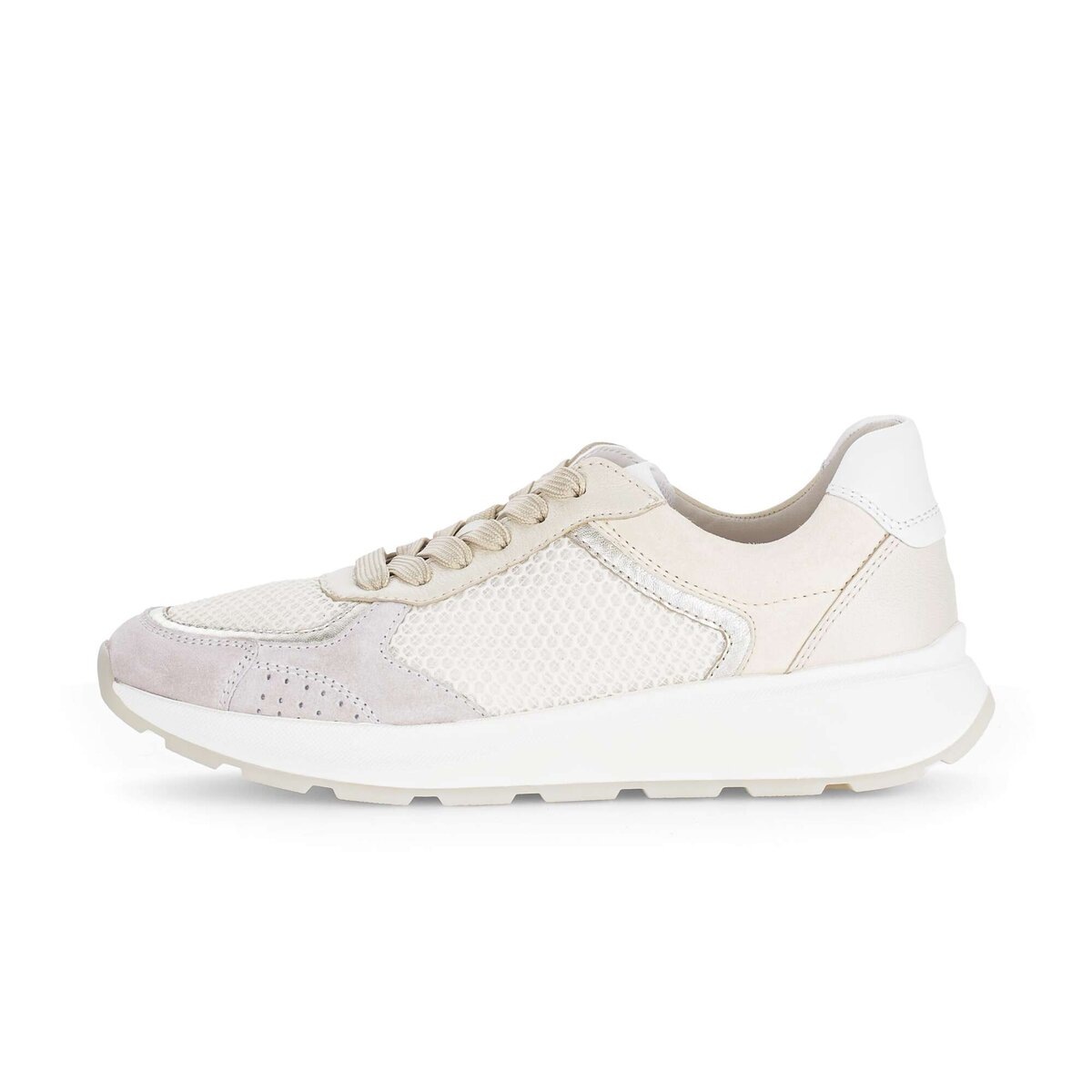 Gabor Sneaker "Sneaker low Materialmix Leder/Lederimitat" günstig online kaufen