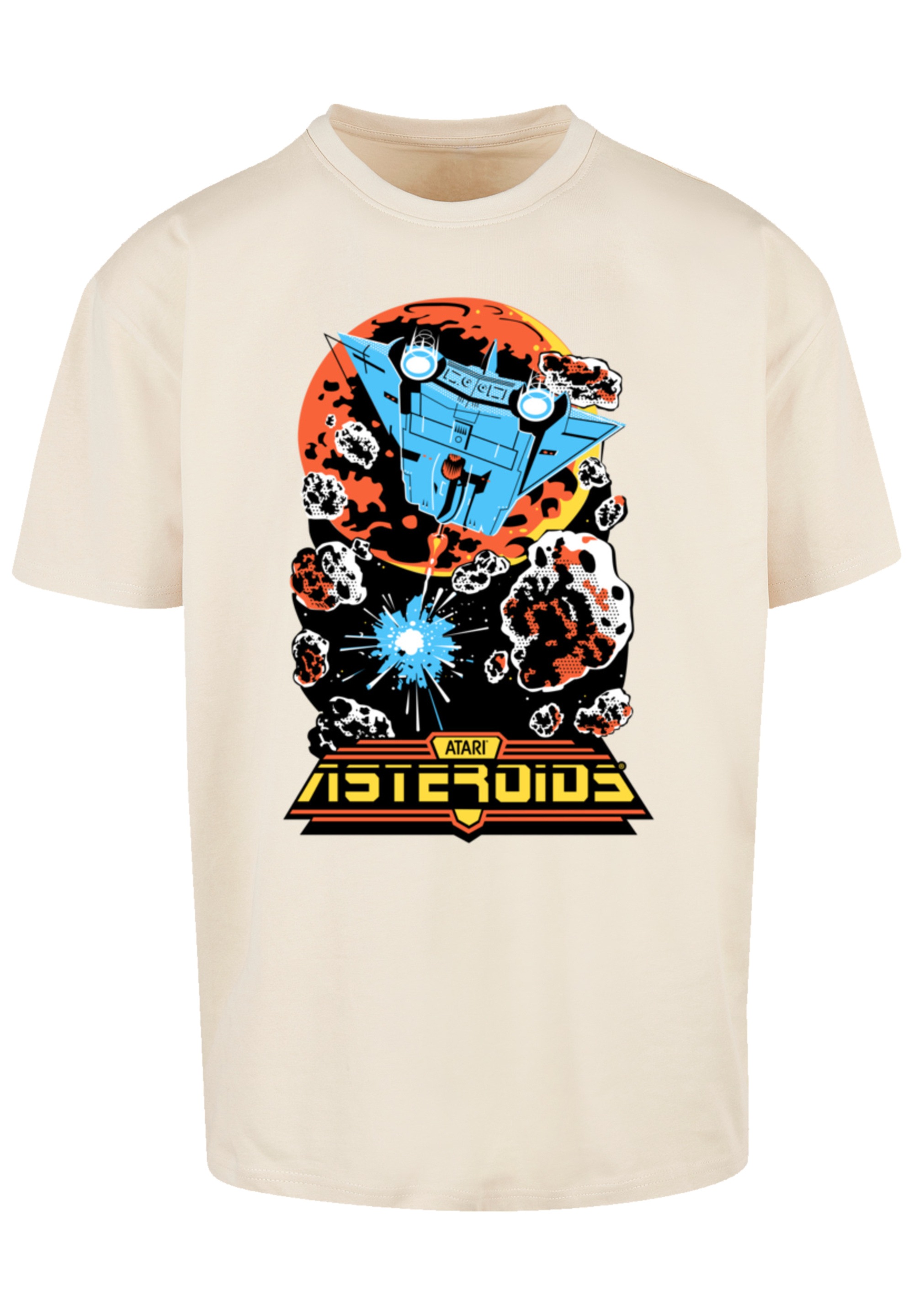 F4NT4STIC T-Shirt "Asteroids Vintage Atari Retro Gaming", Premium Qualität günstig online kaufen