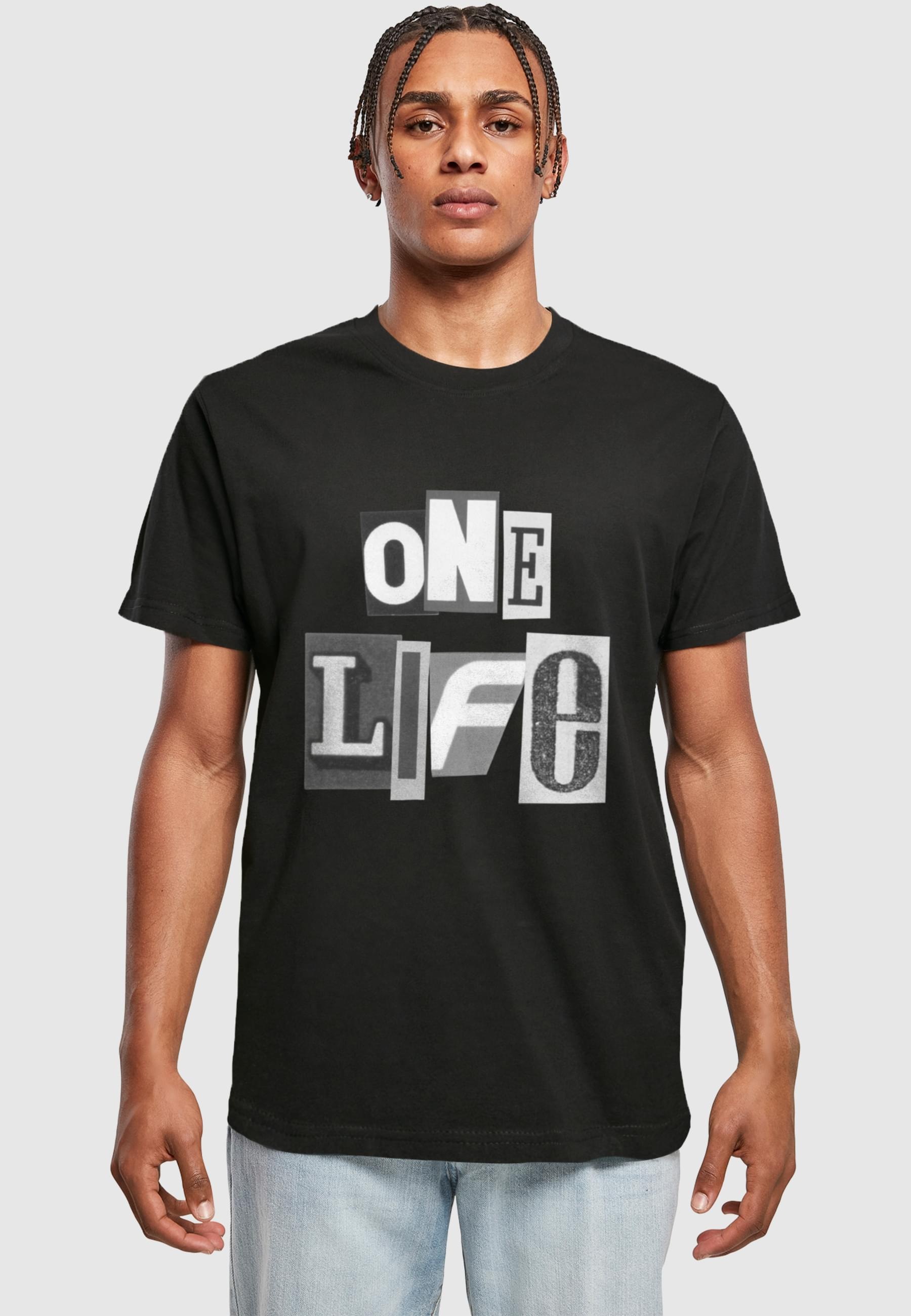 MisterTee T-Shirt »MisterTee One Life Tee«, (1 tlg.)
