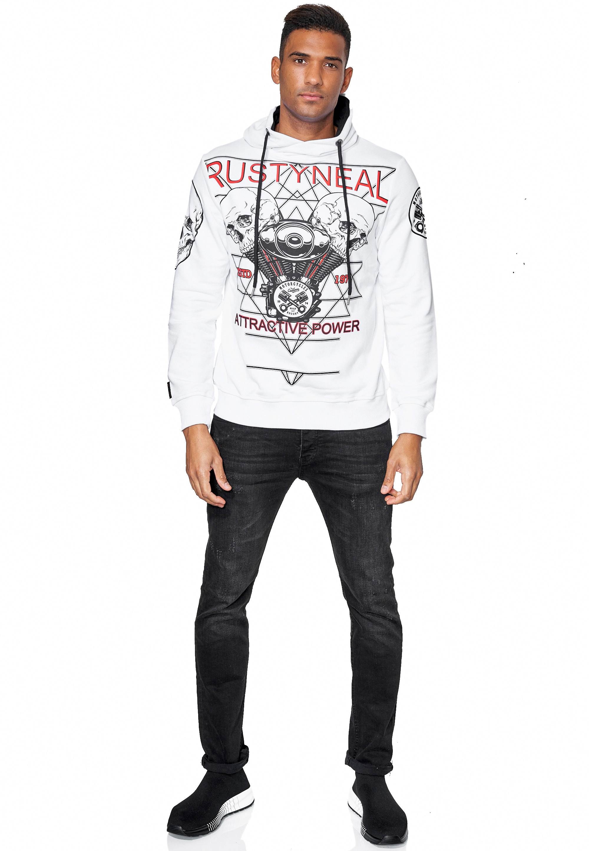 Rusty Neal Kapuzensweatshirt "Rusty Neal Sweater", mit rockigem Print günstig online kaufen