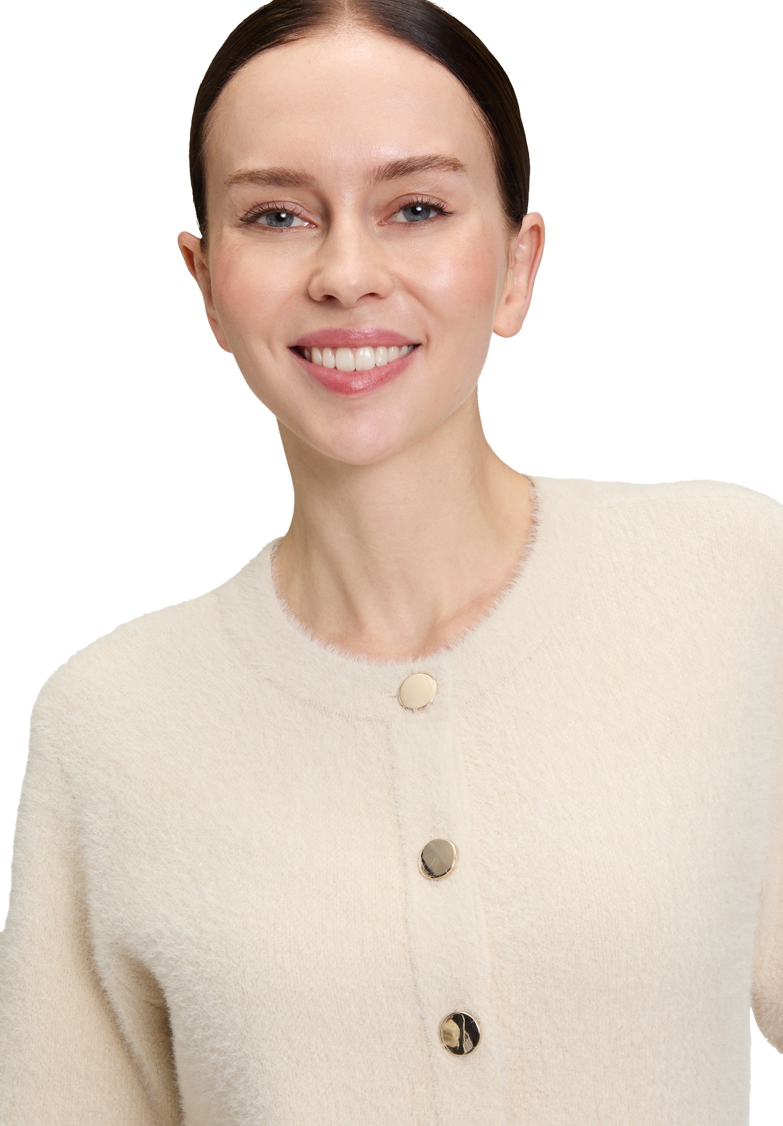 Betty Barclay Strickjacke »Betty Barclay Damen Casual-Strickjacke mit Knopfleiste«