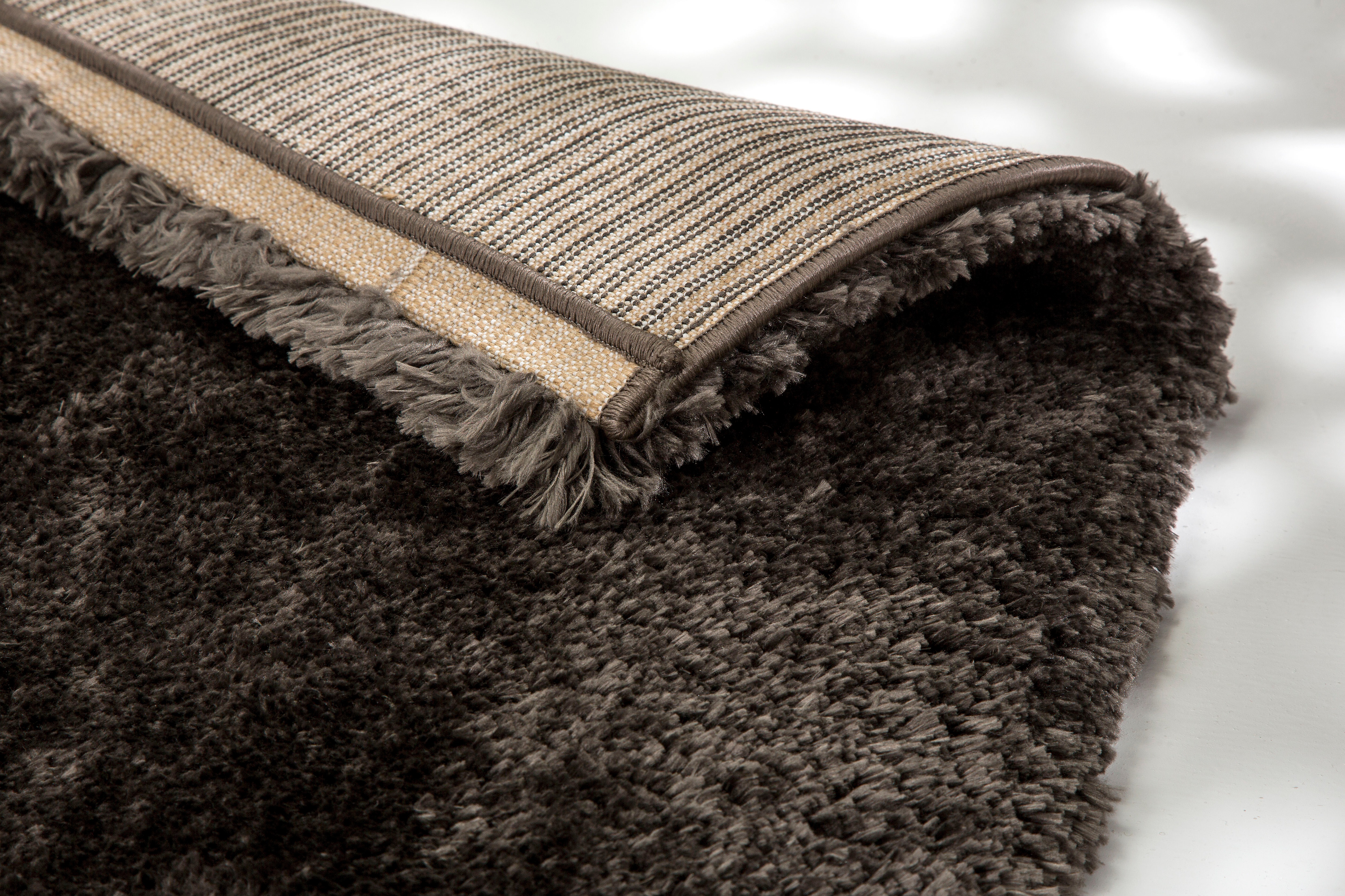 Thumbnail - SCHÖNER WOHNEN-Kollektion Hochflor-Teppich "Heaven" rechteckig 50 mm Höhe besonders weich durch Microfaser, Wohnzimmer