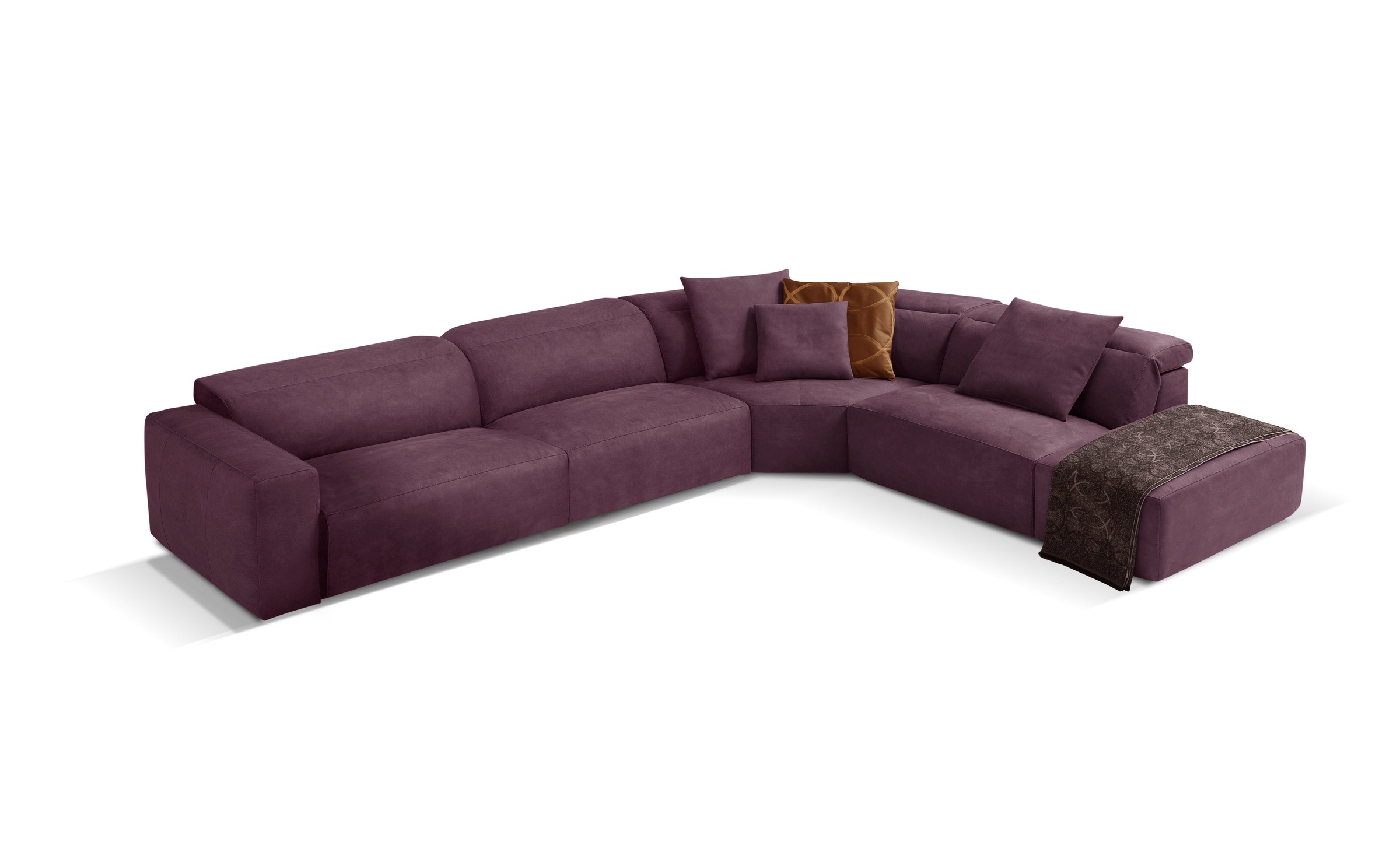 Egoitaliano Ecksofa "Beverly, extravangantes Designsofa mit erstklassigem S günstig online kaufen