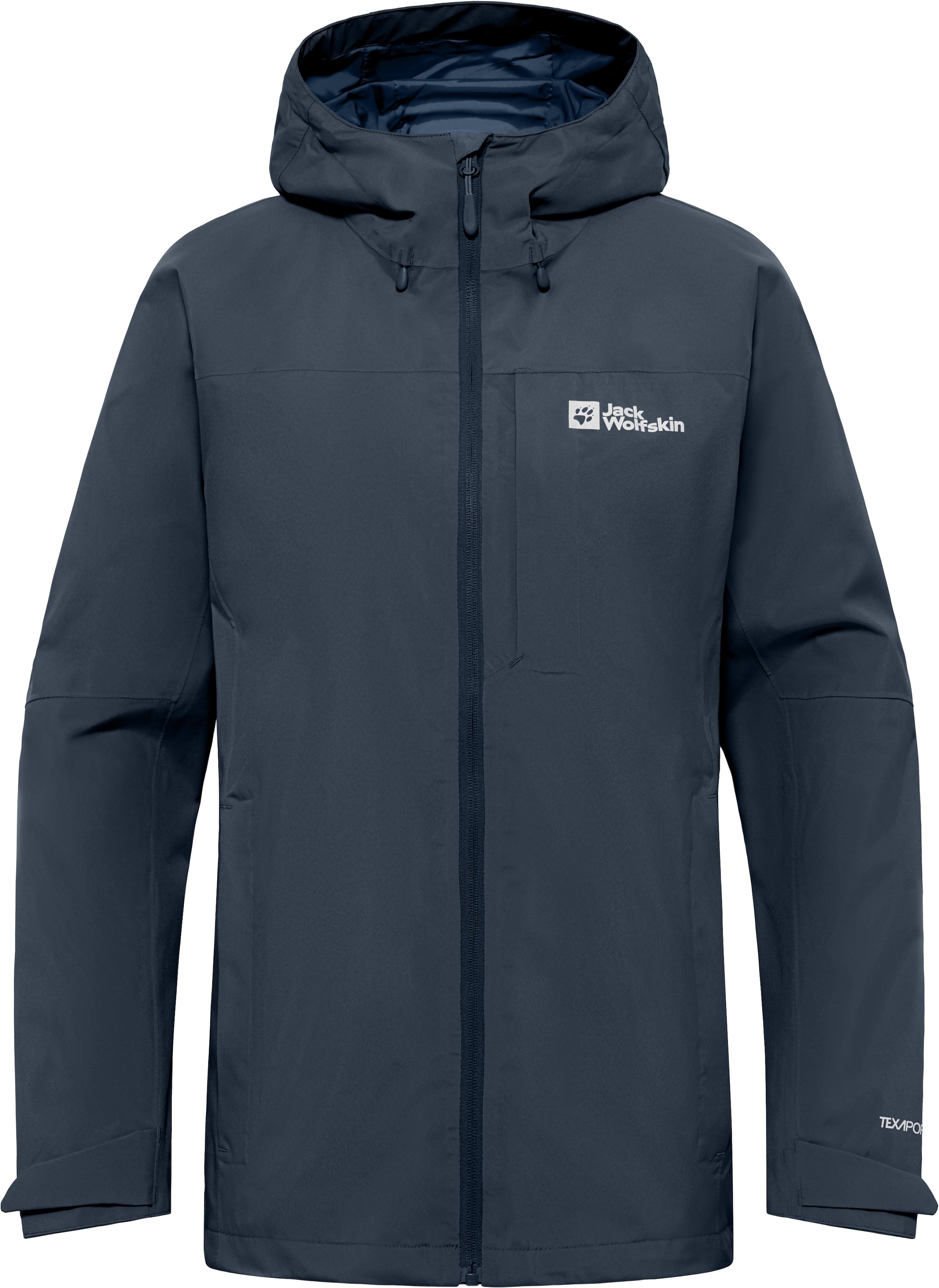 Jack Wolfskin Funktionsjacke »TEMPEST 2L JKT W«, mit Kapuze