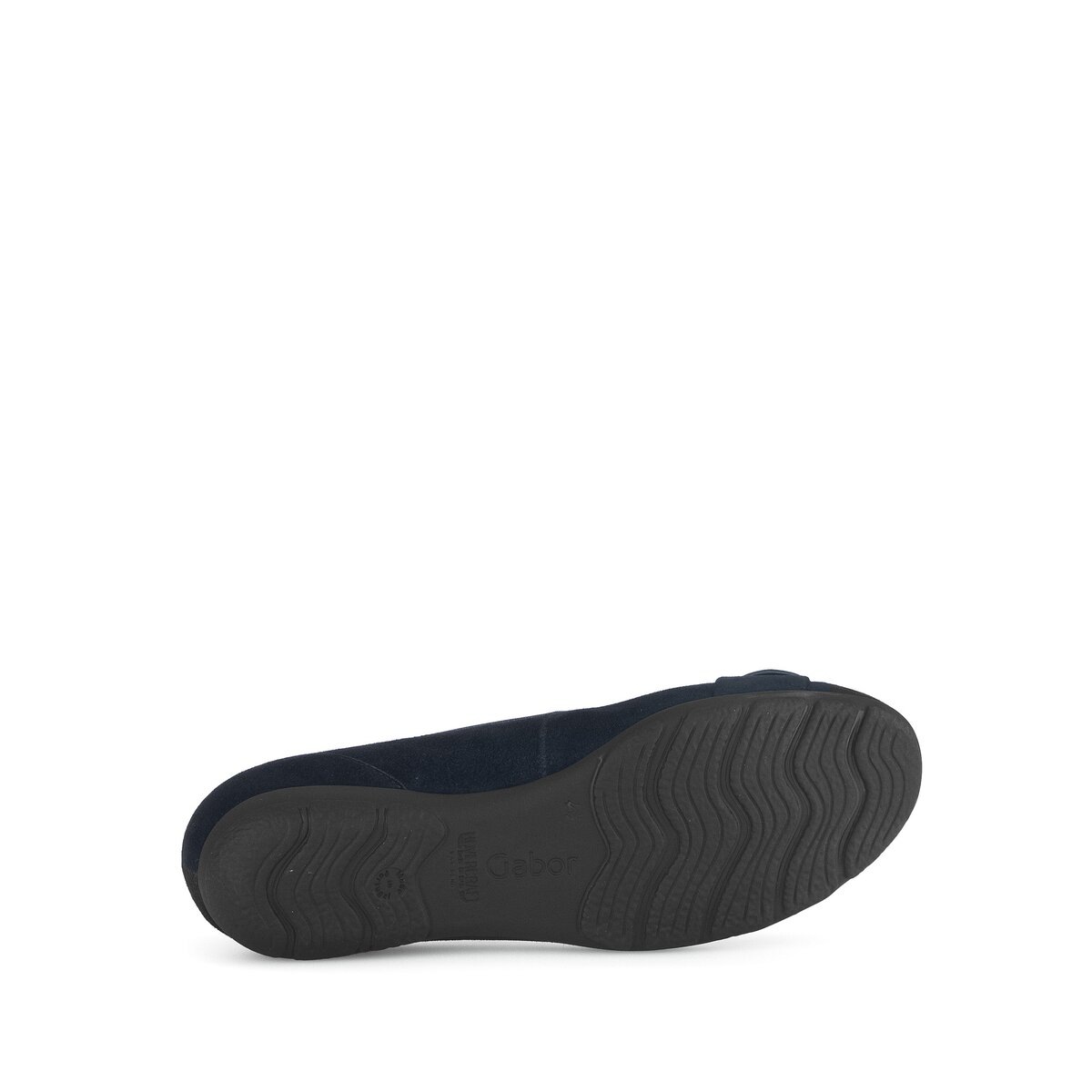 Ballerina GABOR "Sportliche Ballerina", Damen, Gr. 36, blau, Schuhe Ballerina 3