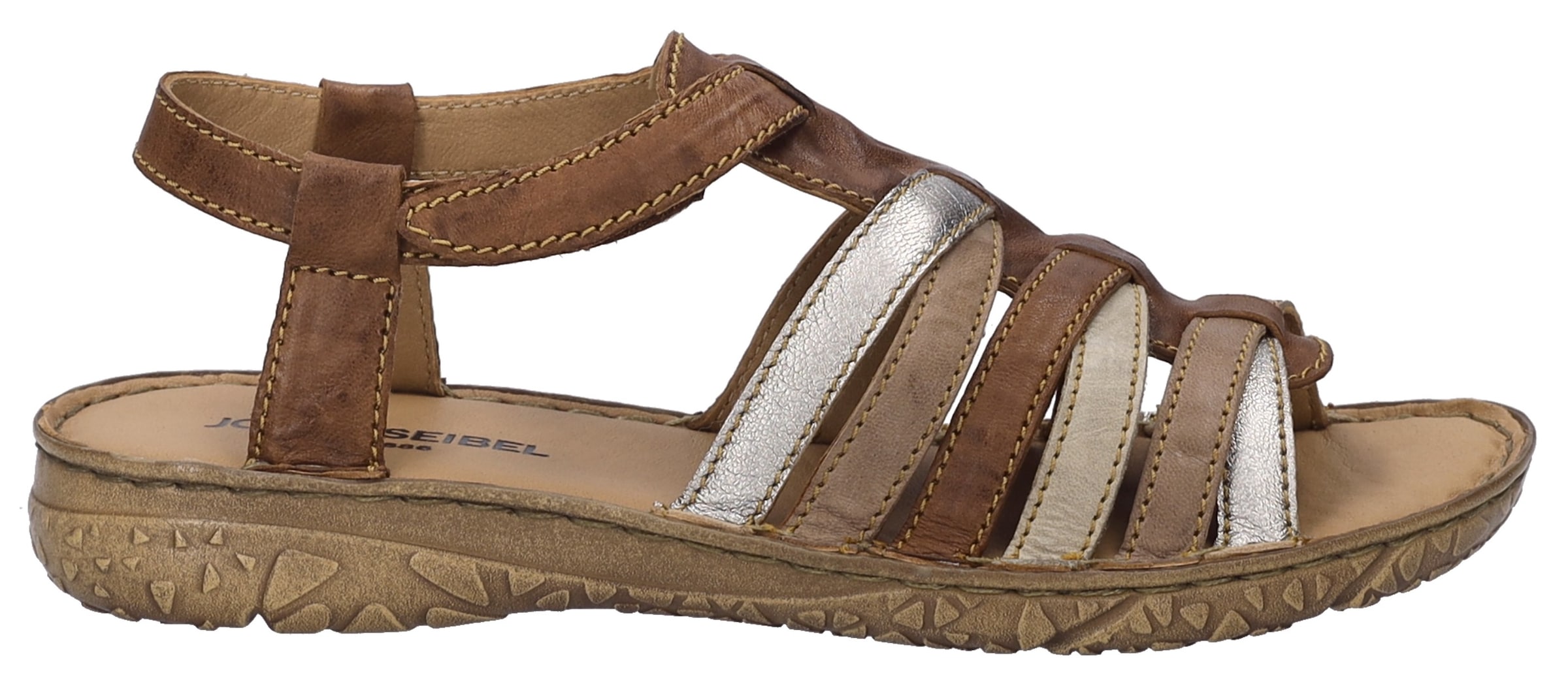 Josef Seibel Sandale »Ivy 02«, Riemchensandale, Komfortschuh mit Lederfutter
