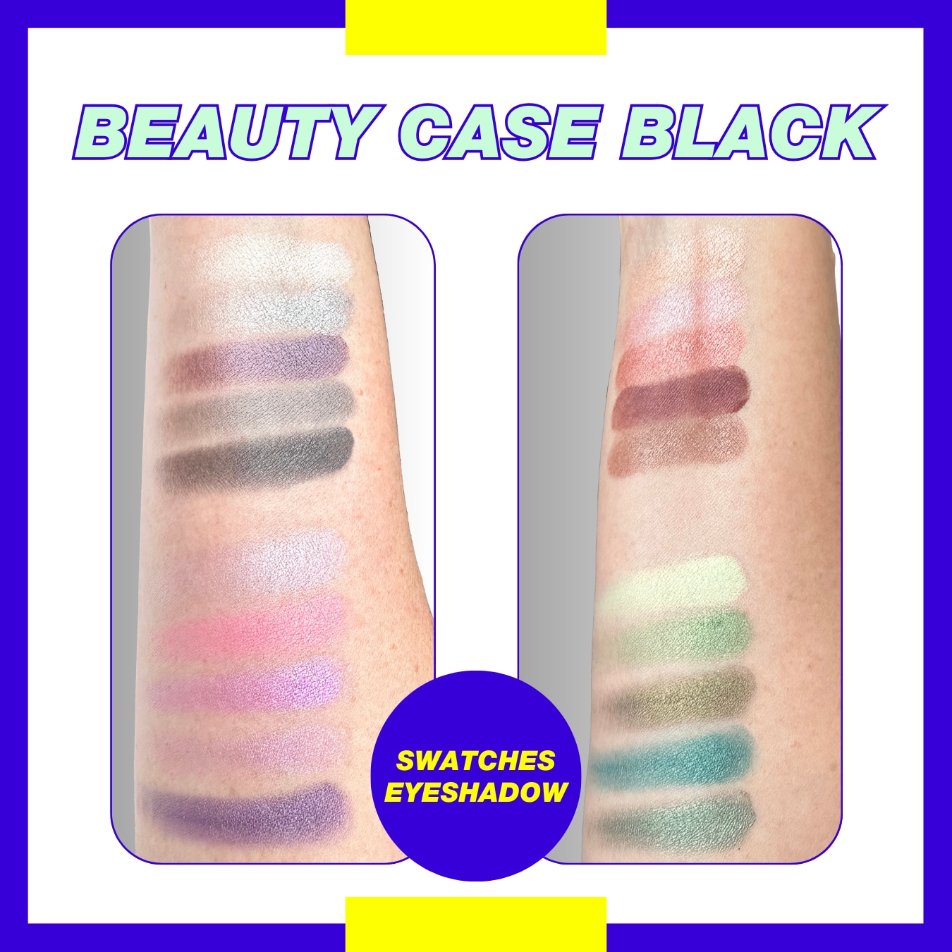 ZMILE COSMETICS Kosmetik-Koffer »Beauty Case' black«, (82 tlg.), mit veganer Formulierung