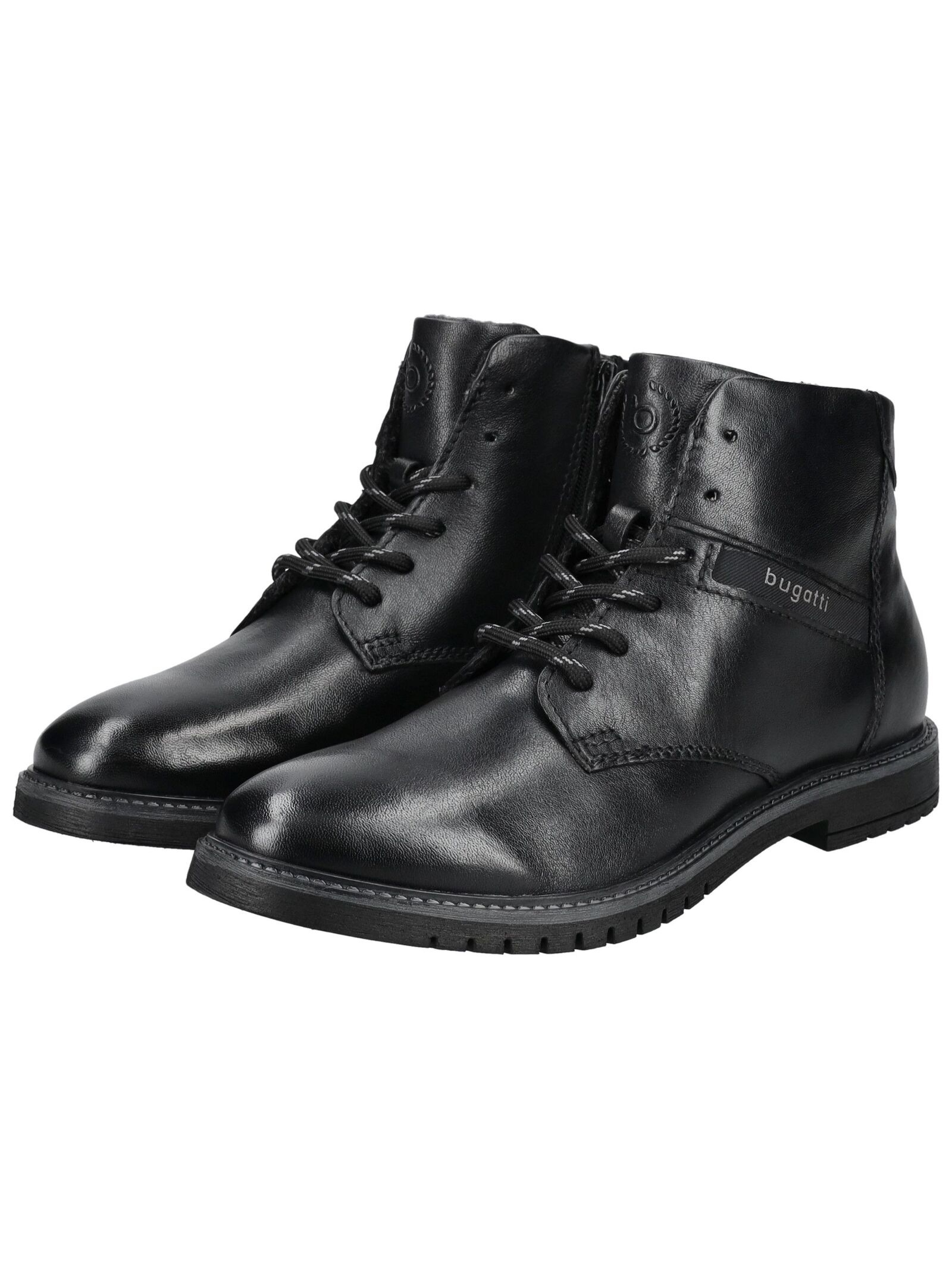 bugatti Schnürstiefelette »bugatti Stiefelette Nappaleder«