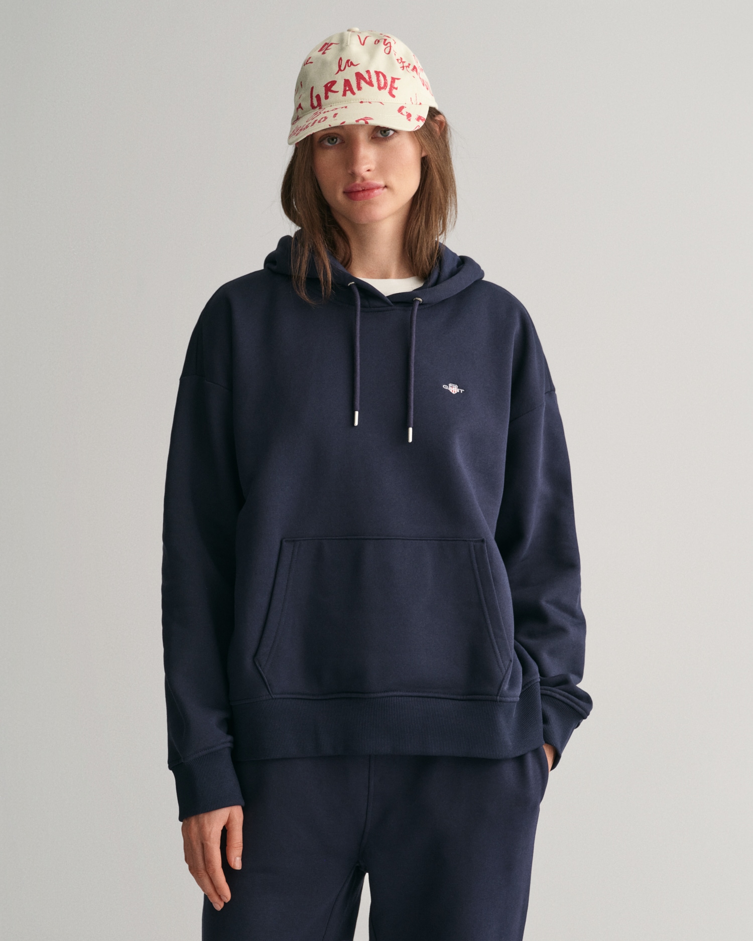 Gant Hoodie "SHIELD HOODIE", Grafische GANT-Stickerei auf der Brust günstig online kaufen