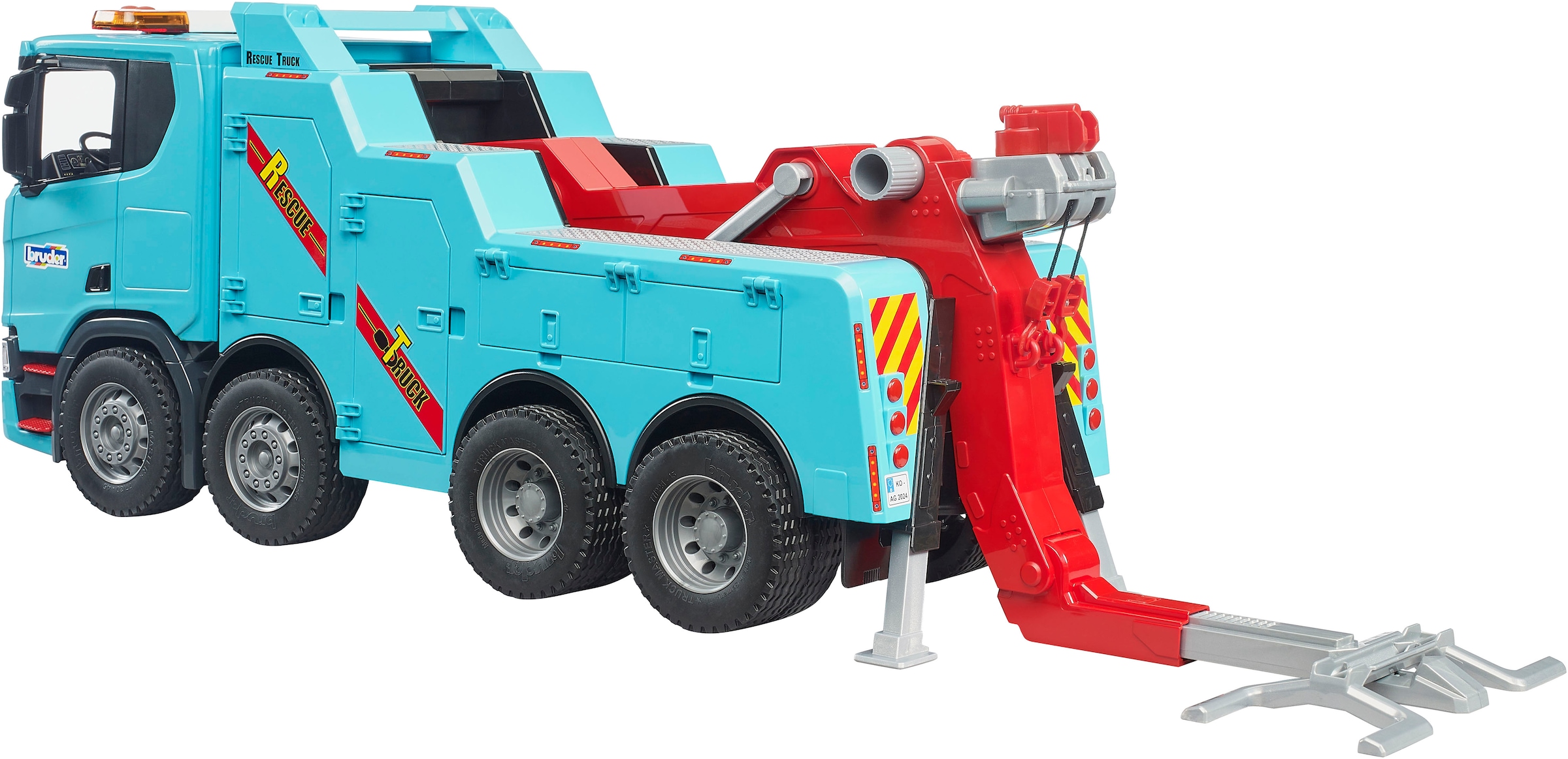 Bruder® Spielzeug-Abschlepper »Scania Super 560R LKW Abschlepp LKW mit L+S Modul (03553)«