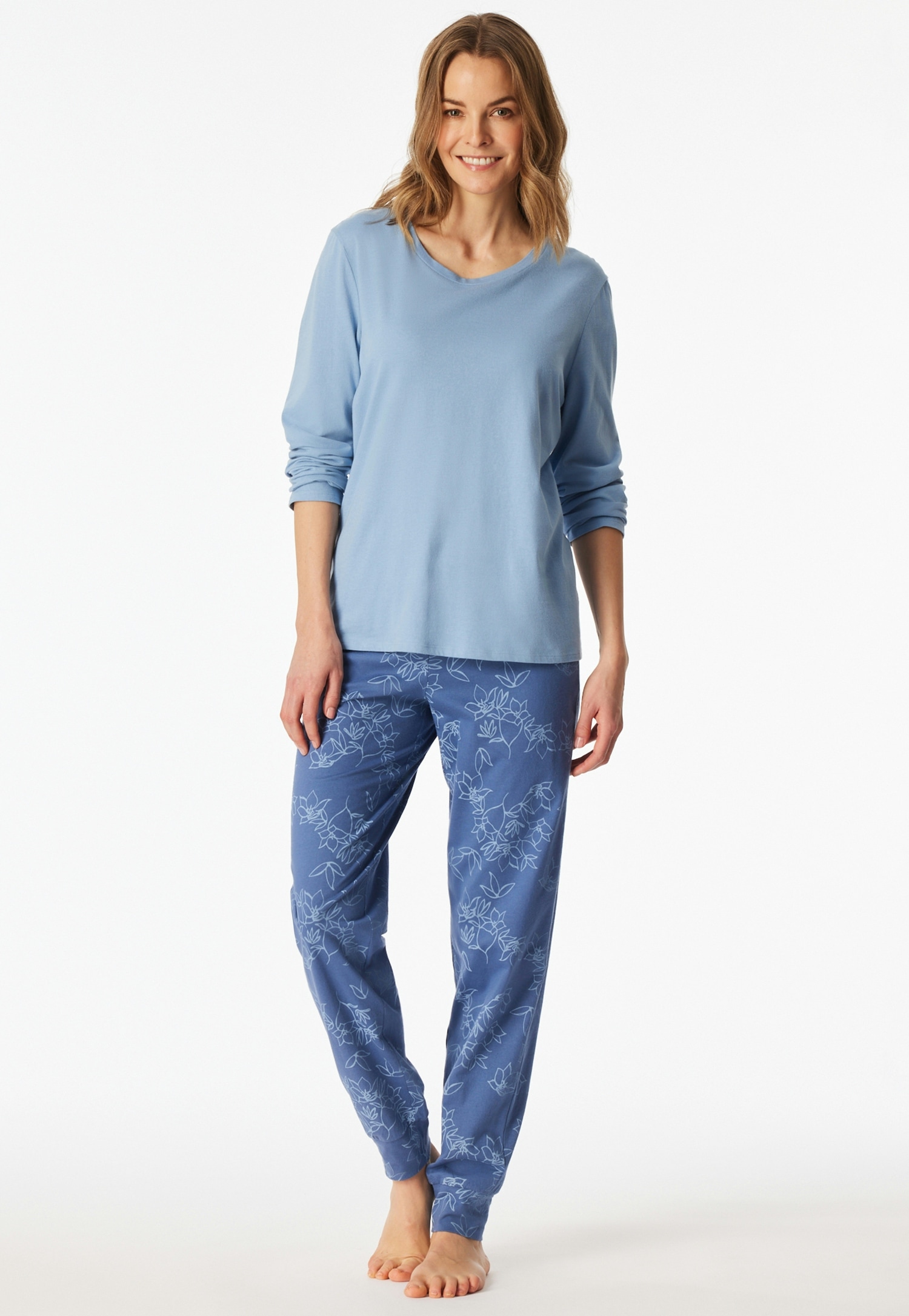 uncover by SCHIESSER Schlafanzug "Uncover Nightwear" 2 Stk. tlg., Baumwolle günstig online kaufen