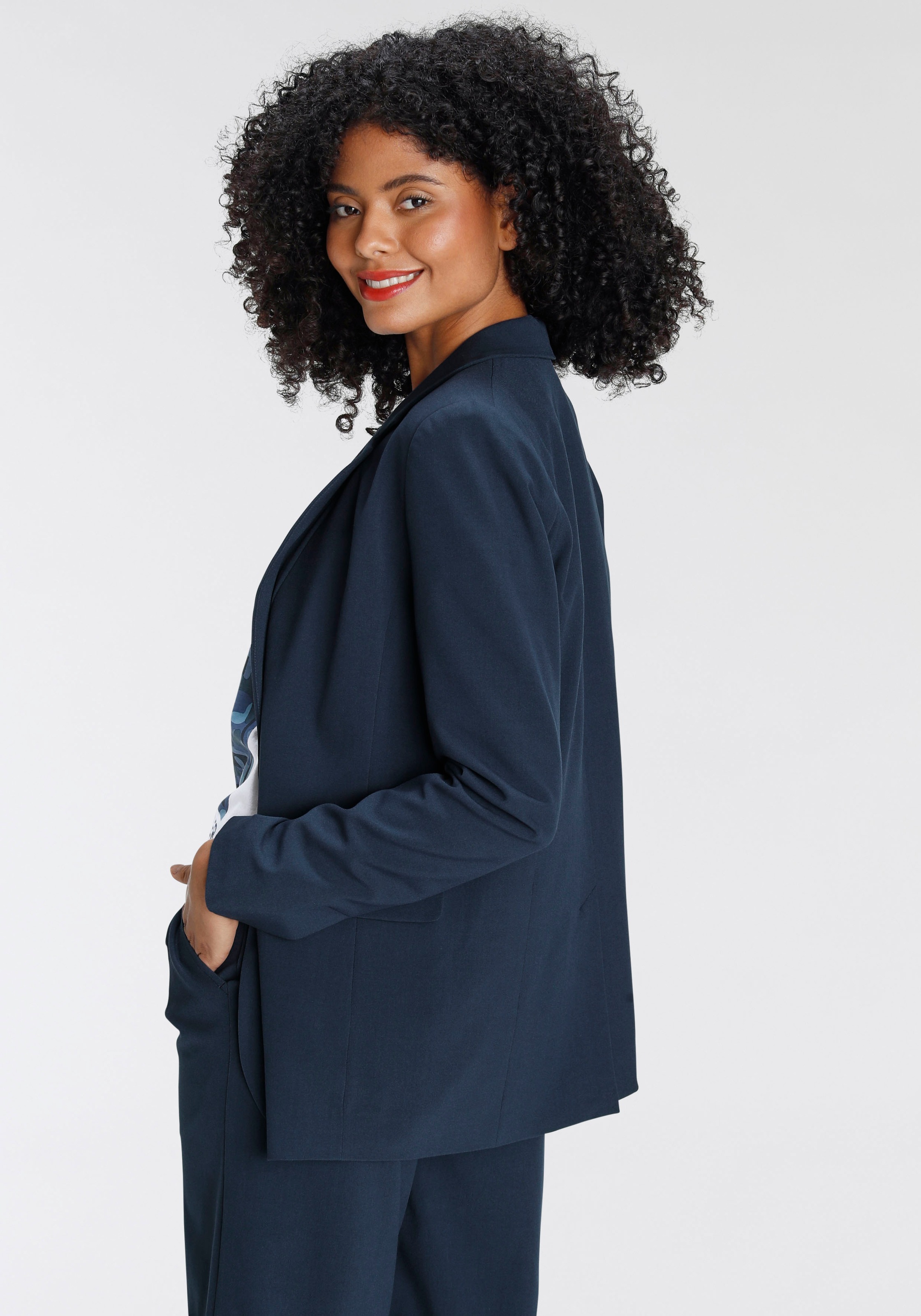 AJC Jackenblazer, in Boyfriend-Form und leicht Oversized