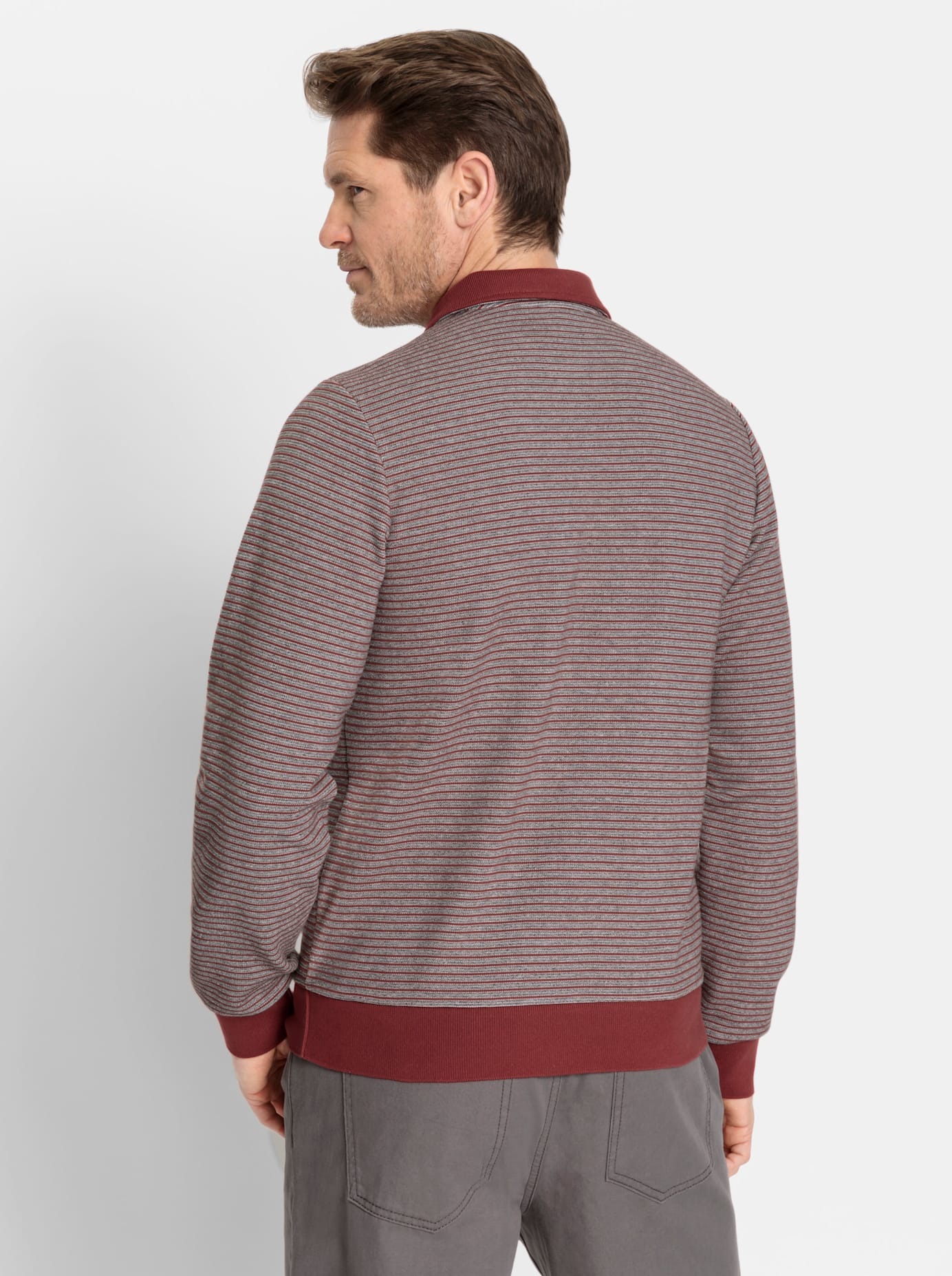 Marco Donati Poloshirt "Langarm-Shirt" 1 Stk. tlg. günstig online kaufen