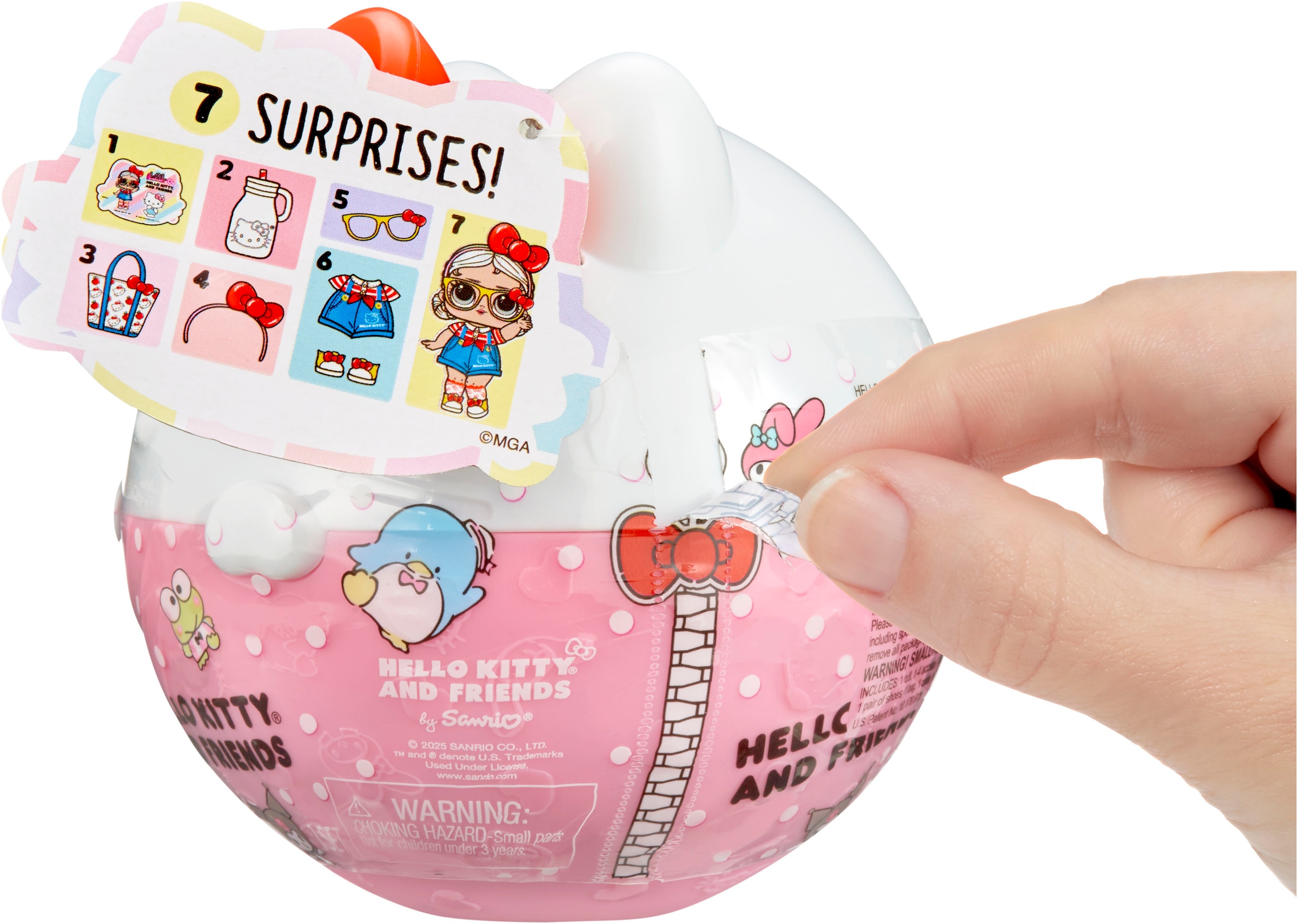 L.O.L. SURPRISE! Anziehpuppe »L.O.L. Surprise Loves Hello Kitty & Friends Tots Core Characters«, sortierte Lieferung